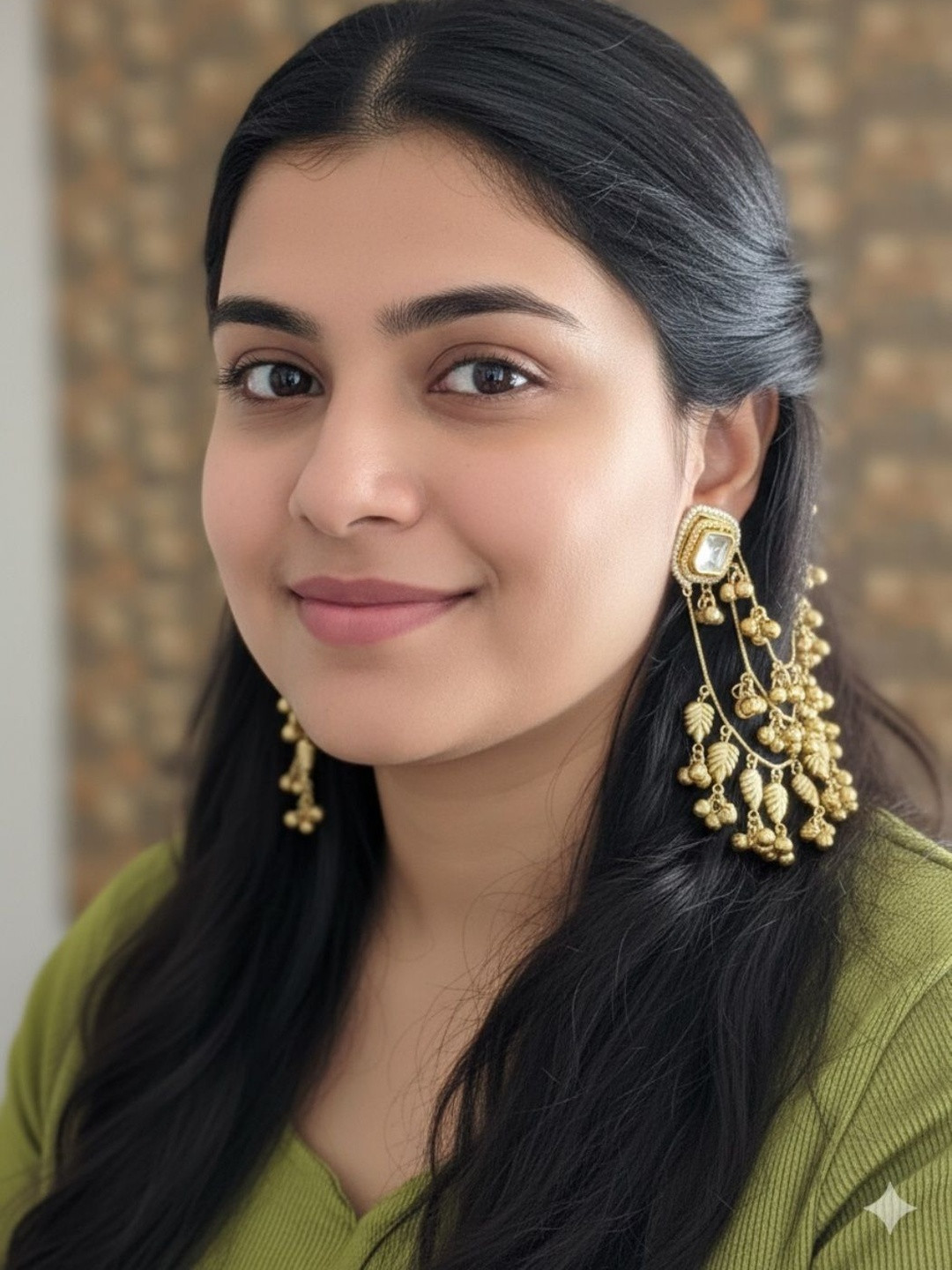 GHANI PHUTRI Geometric Earrings