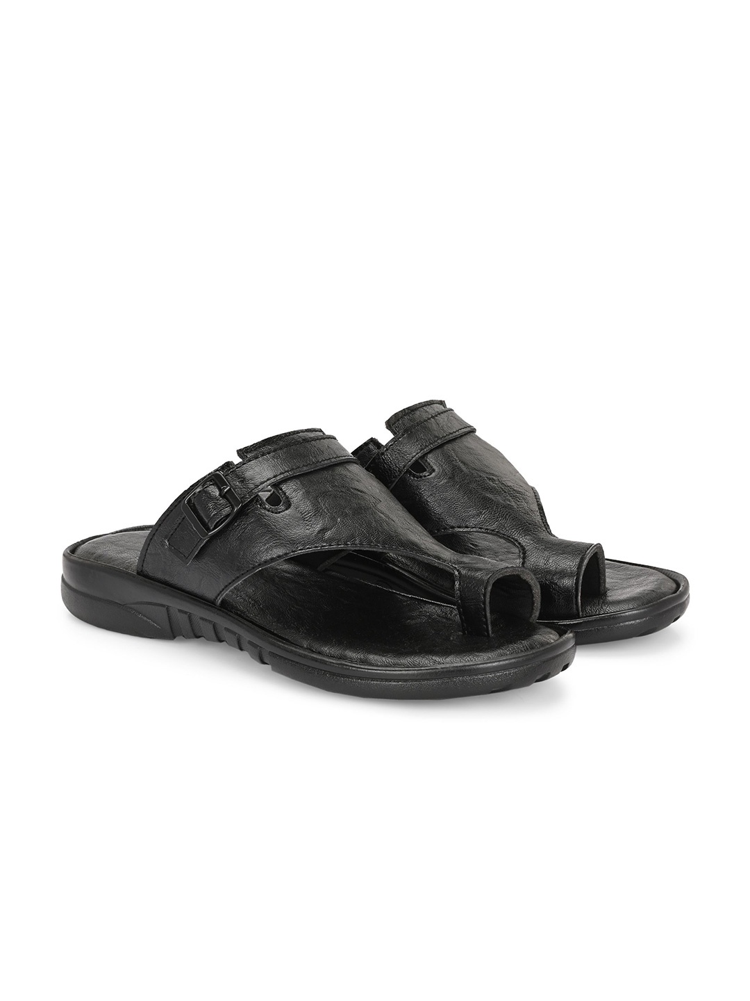 

Azzaro Black Men Slip-On Flipflop