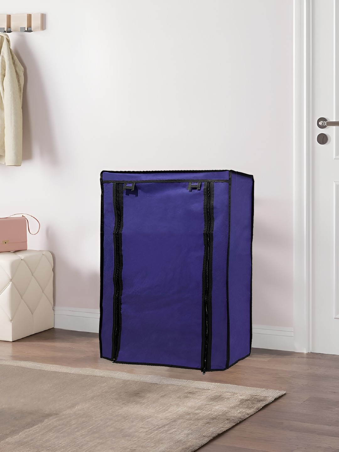 

Urban Choice Blue & Black 4-Layers Water Resistant Shoe Rack Cover