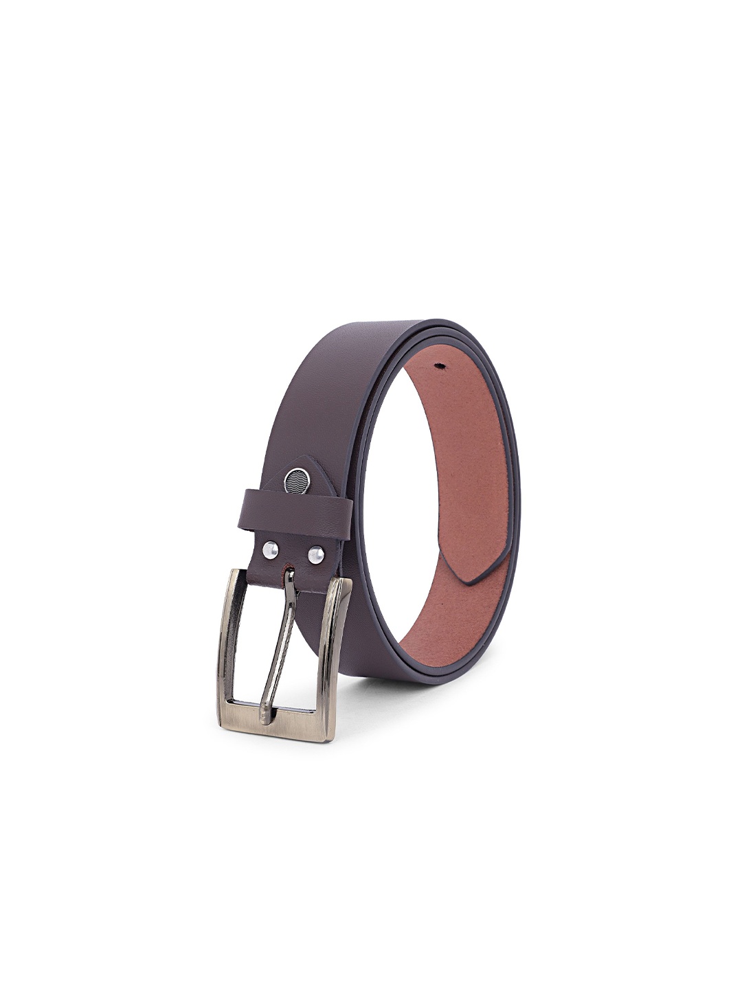 

Provogue Men Textured Leather Belt, Brown
