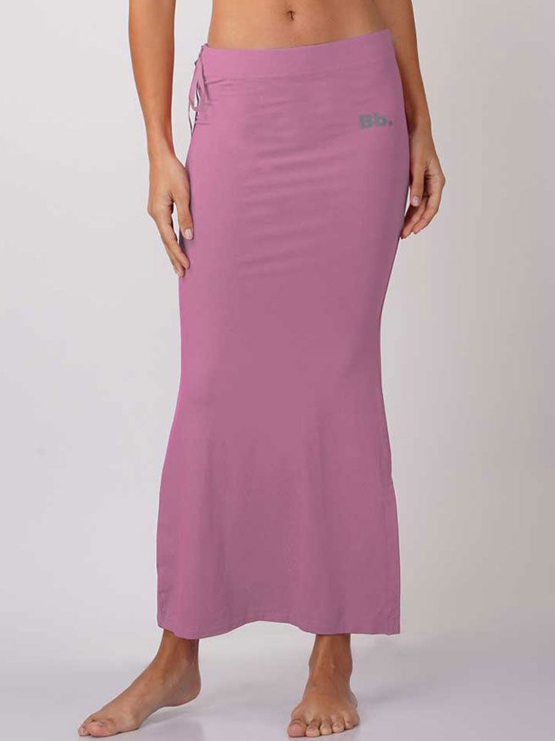 

B BLUBERYL - Comfort Inside Out Women Stretchable Saree Shapewear, Pink