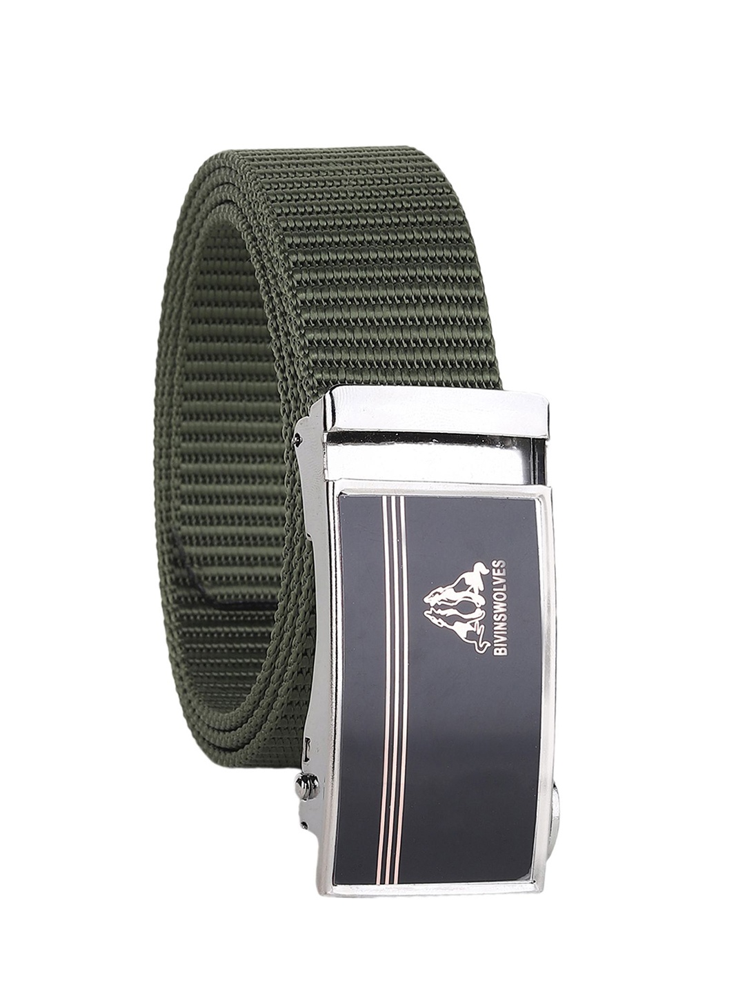 

Provogue Men Textured Belt, Green