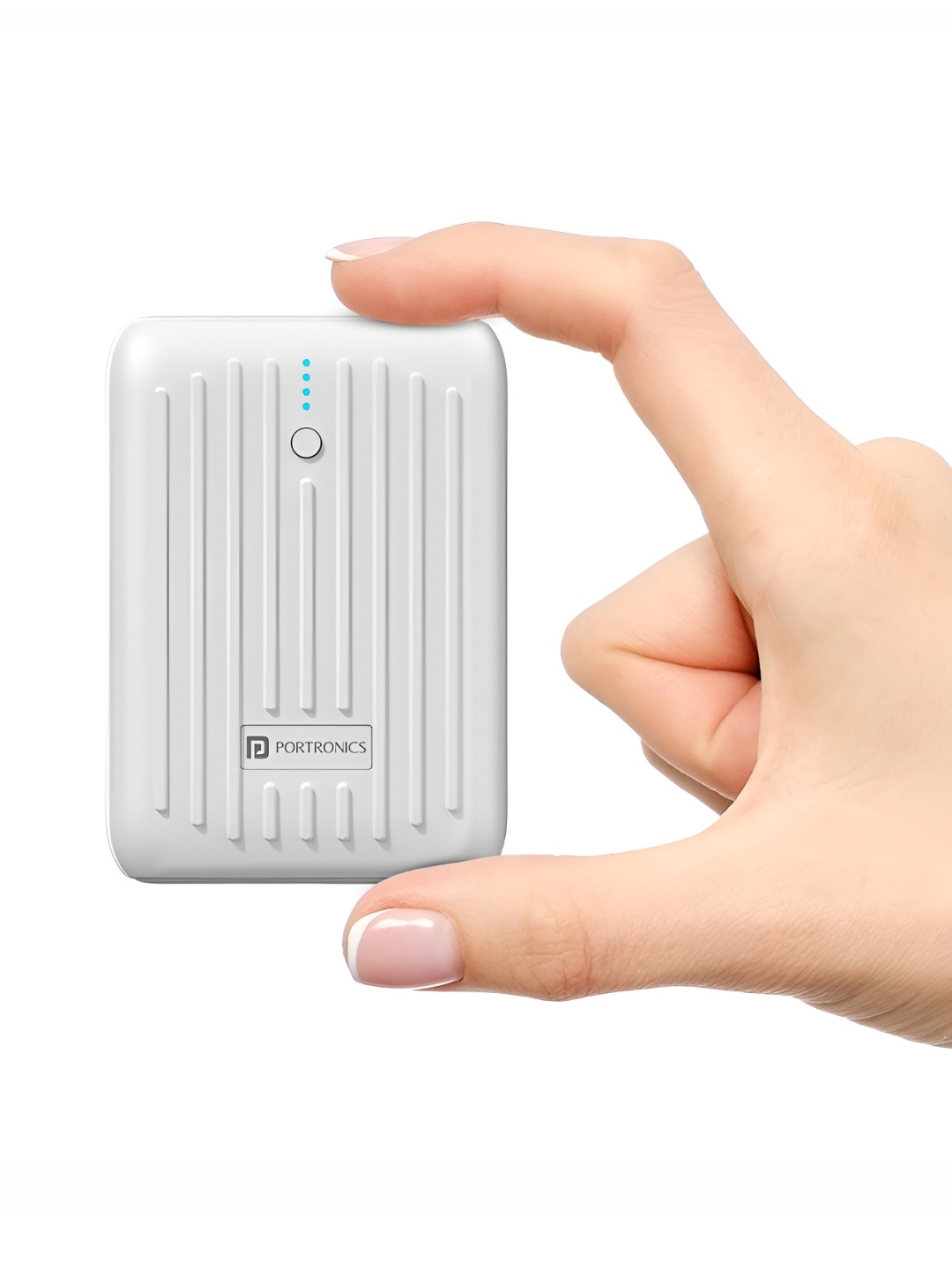 

Portronics 10000 mAh 22.5 W Power Bank, White