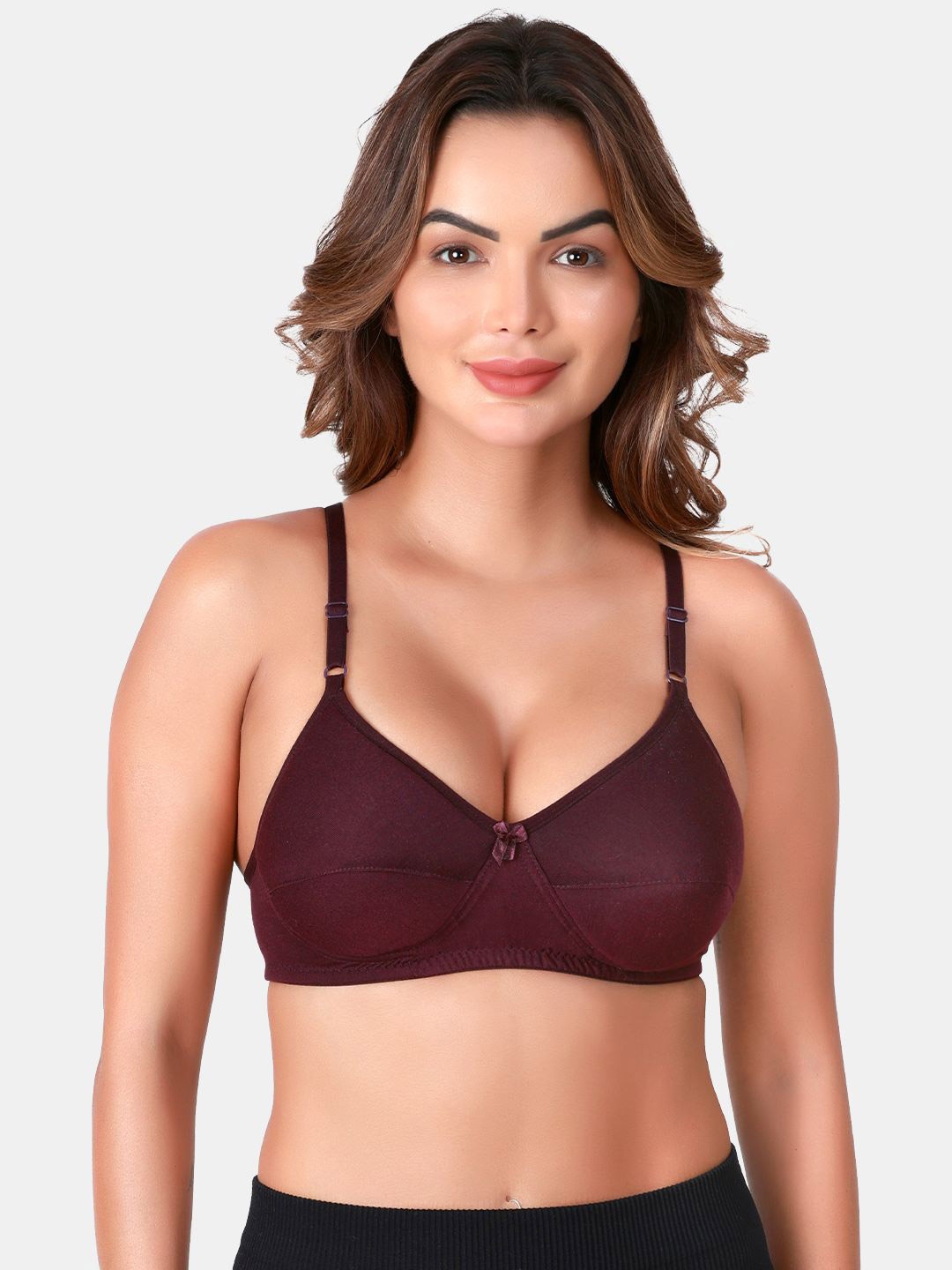 

SKDREAMS Medium Coverage Heavily Padded Bra, Purple