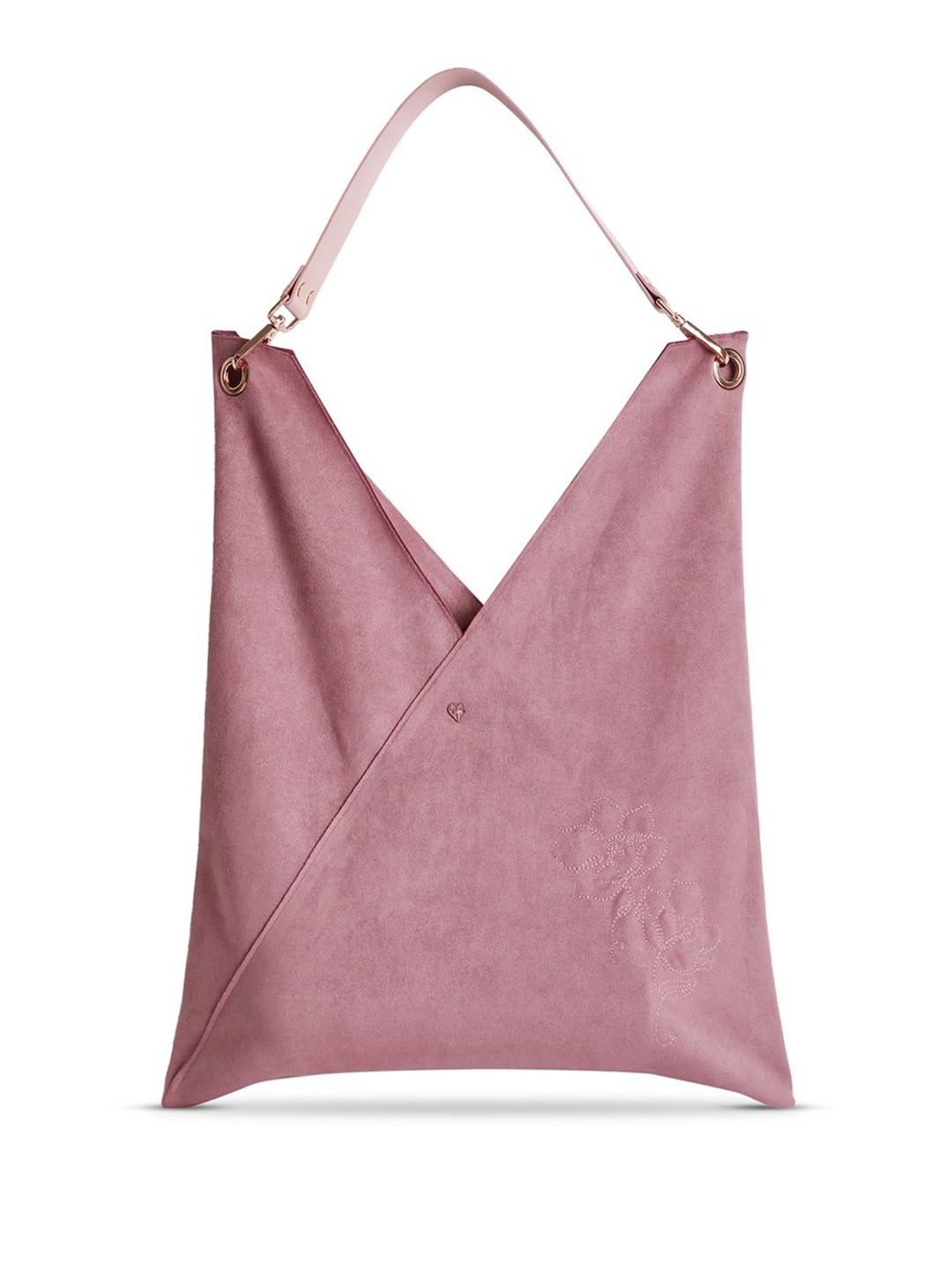 

RAREISM Suede Bucket Shoulder Bag, Pink