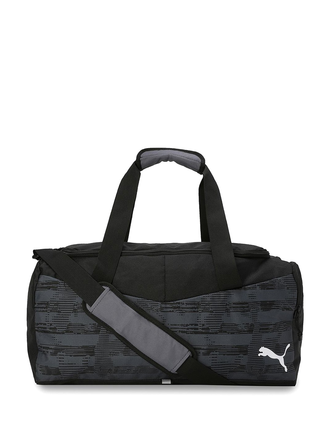 

Puma Medium Sports or Gym Duffel Bag, Black