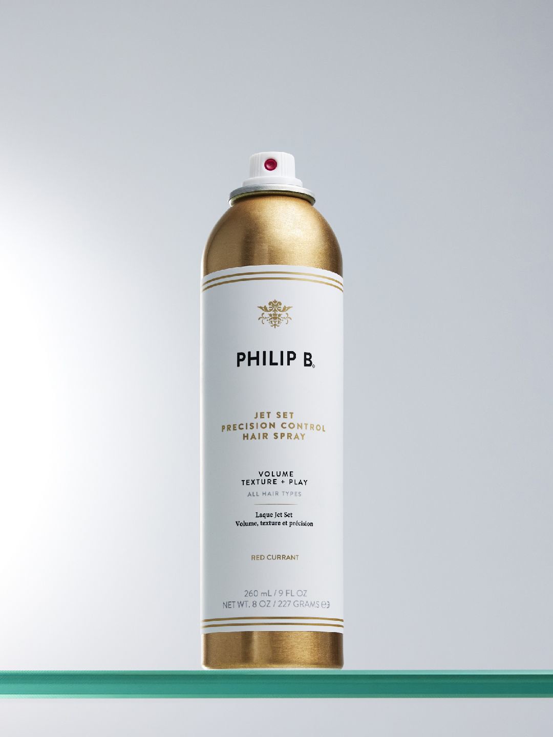 

Philip B Ultra Light Jet Set Precision Control Hair Spray - 260 ml, White