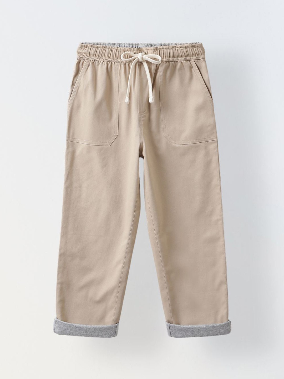 

SPUNKIES Boys Smart Regular Fit Trousers, Beige