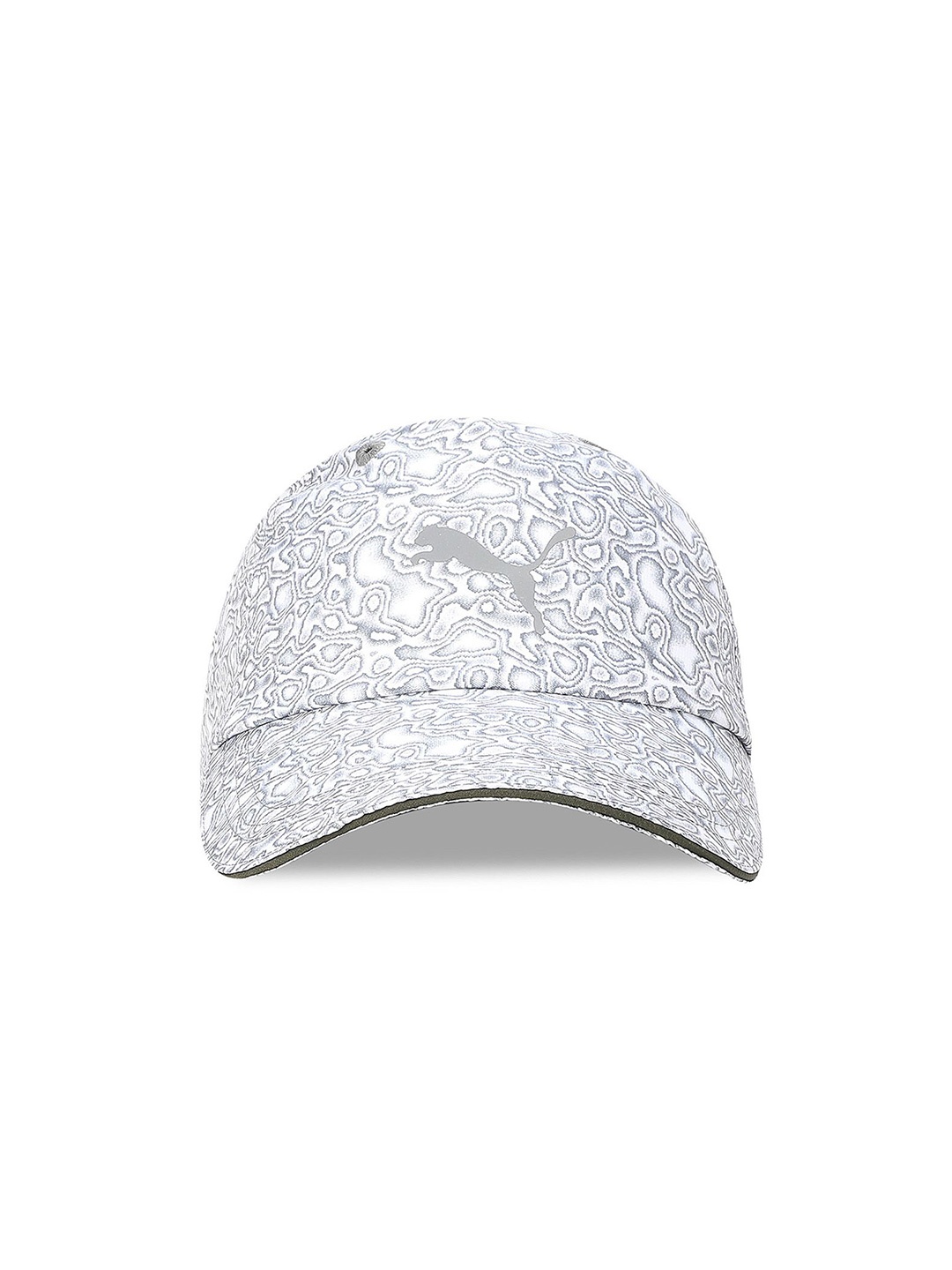 

PUMA Unisex Nod Printed Cotton Running Cap, White