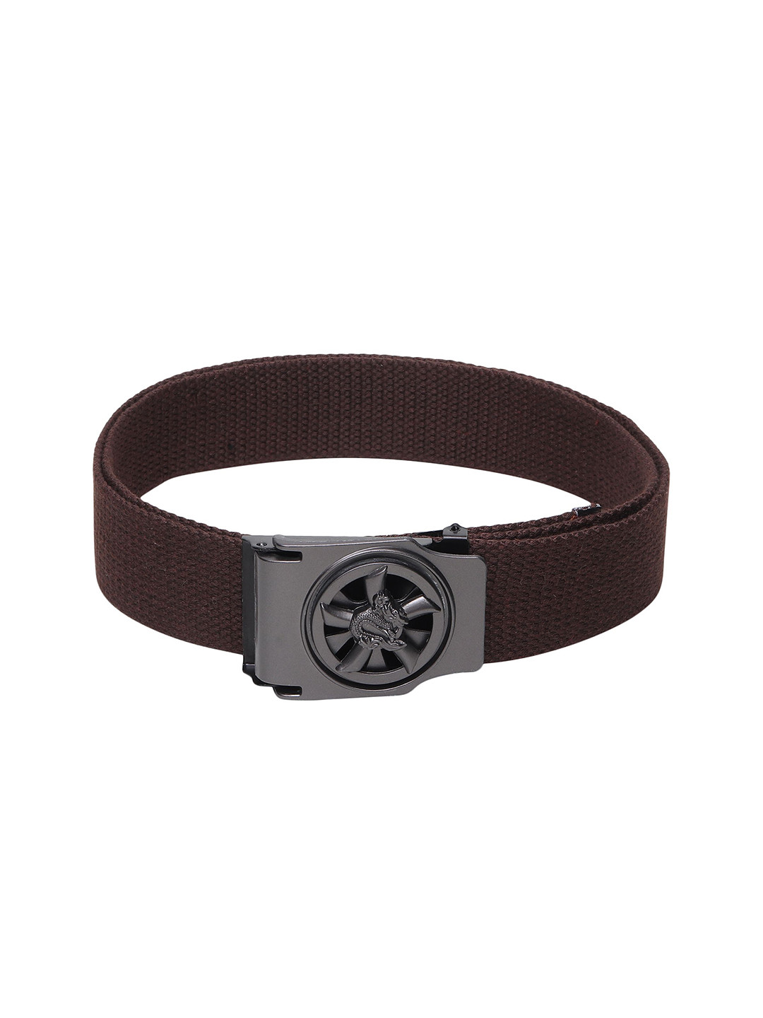 

Provogue Men Textured Belt, Brown