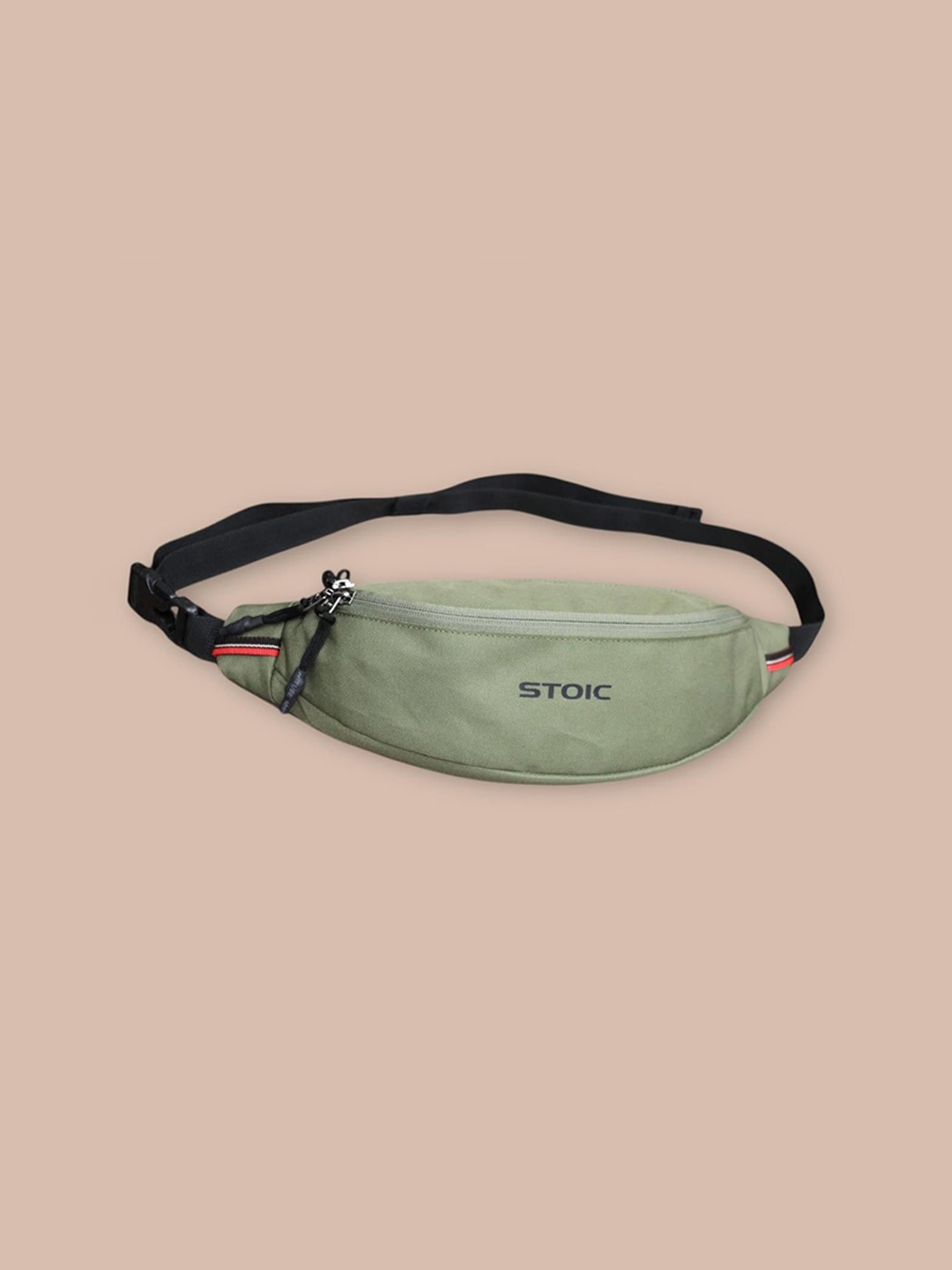 

STOIC Unisex Quilted Detail Bum Waist Pouch, Olive