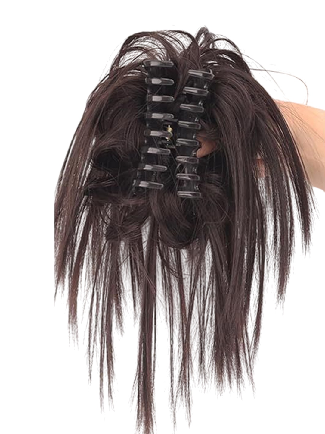 

vister Claw-Based Messy Hair Bun Extension - Brown - 17.7 cm