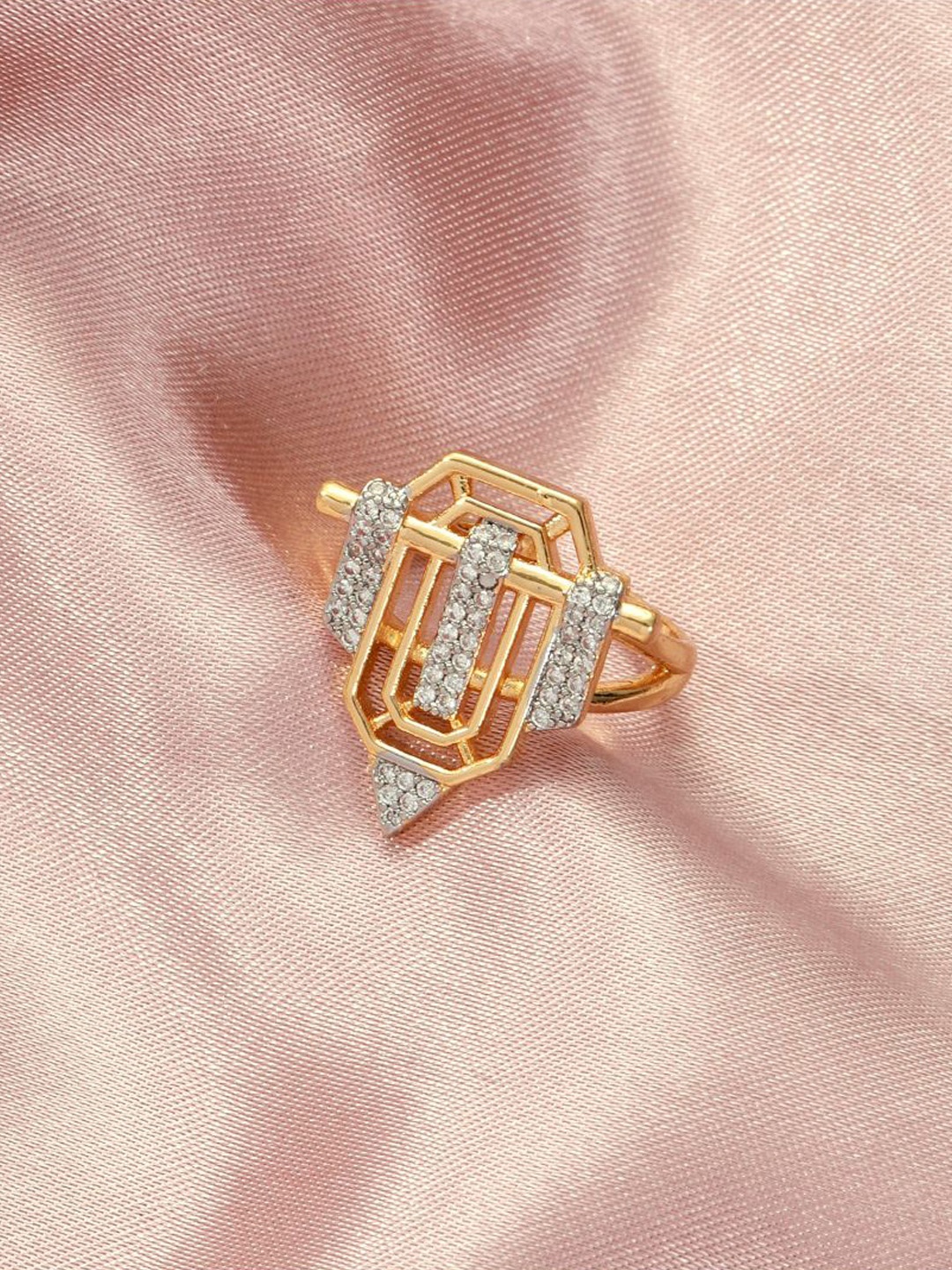 

SALTY Soho Diamond Finger Ring, Gold