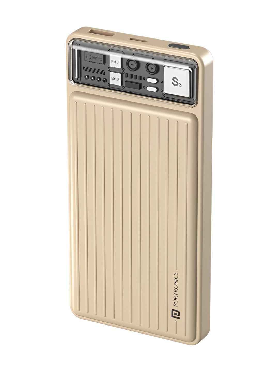 

Portronics 10000 mAh 22.5W Output Power Banks, Cream