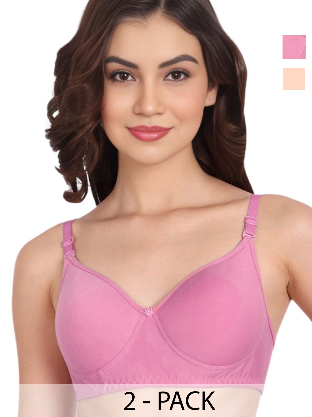 

Liigne Bra Full Coverage Lightly Padded, Purple