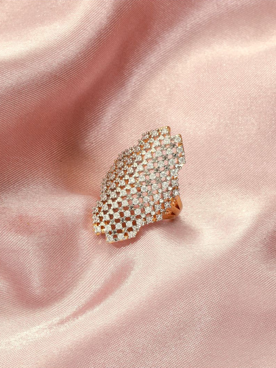 

SALTY Imperial Sequence Diamond Band Finger Ring, Gold