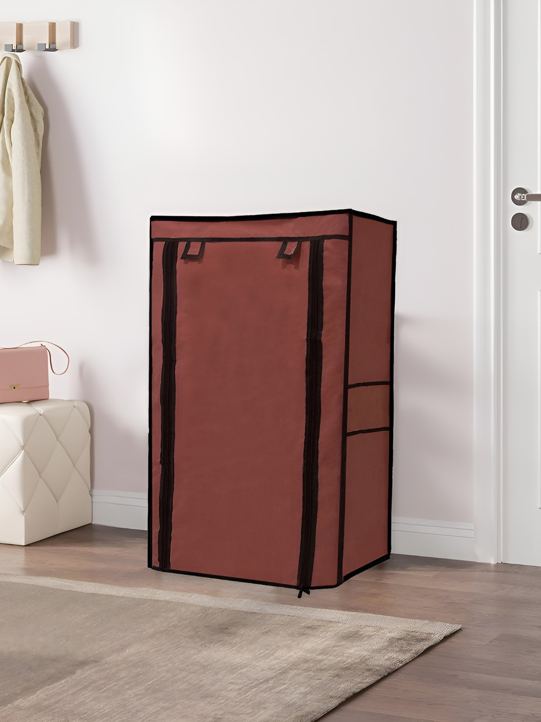 

Urban Choice Brown & Black 6-Layers Water Resistant Shoe Rack Cover