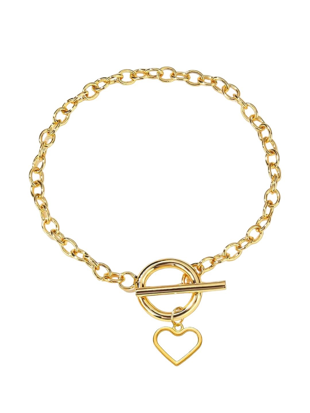 

OOMPH Women Handcrafted Link Bracelet, Gold