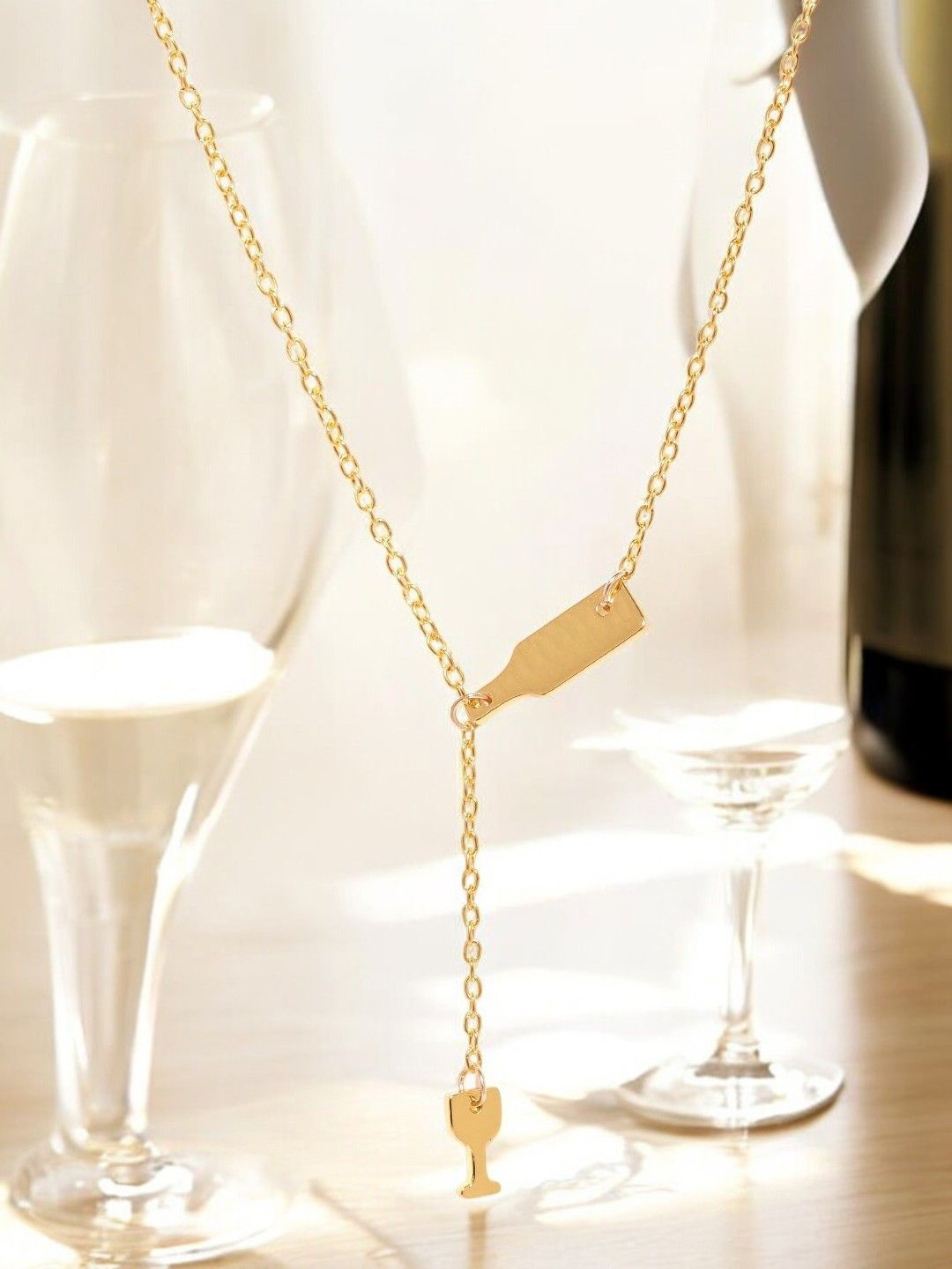

OOMPH Layered Necklace, Gold