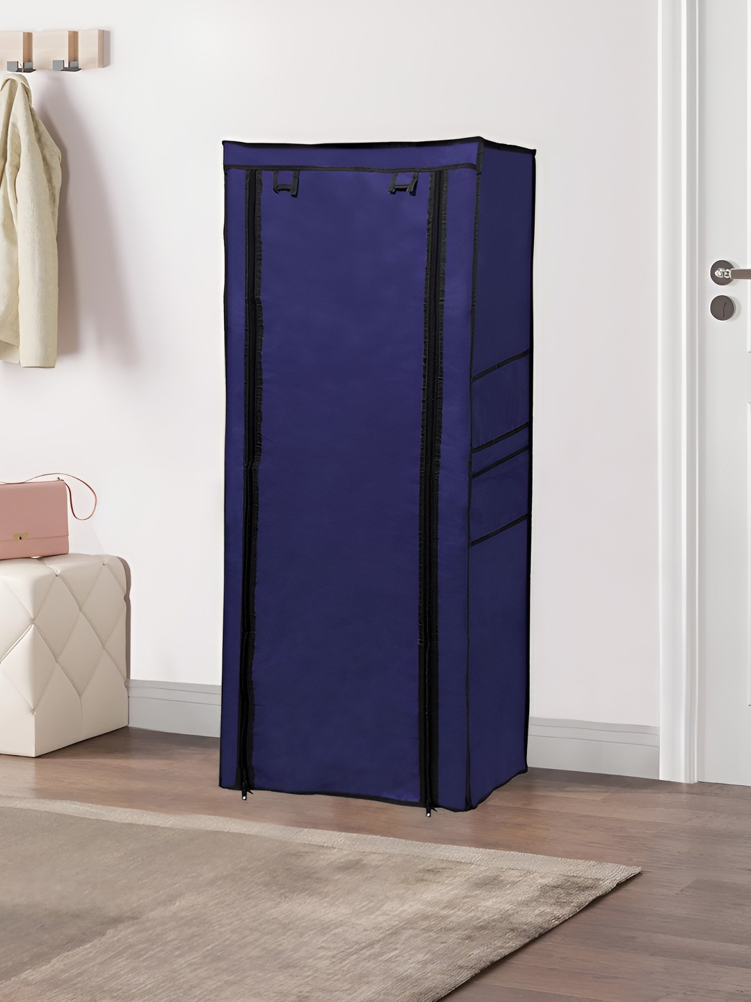 

Urban Choice Blue & Black 9-Layers Water Resistant Shoe Rack Cover