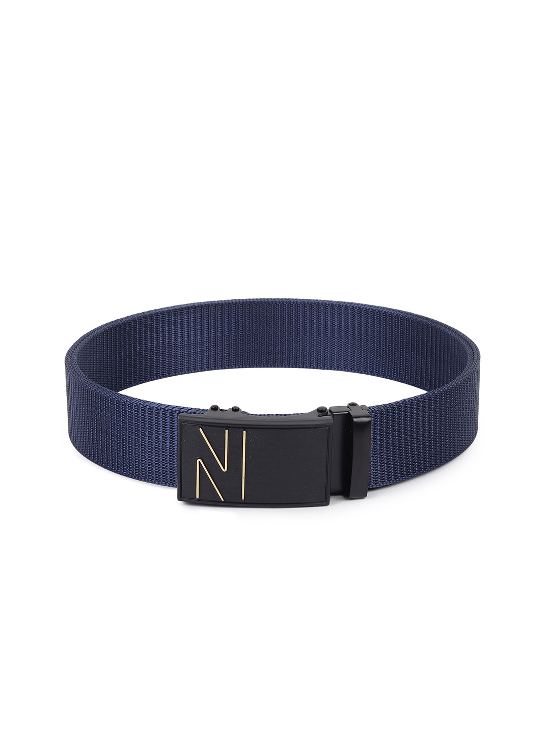 

Provogue Men Textured Belt, Navy blue