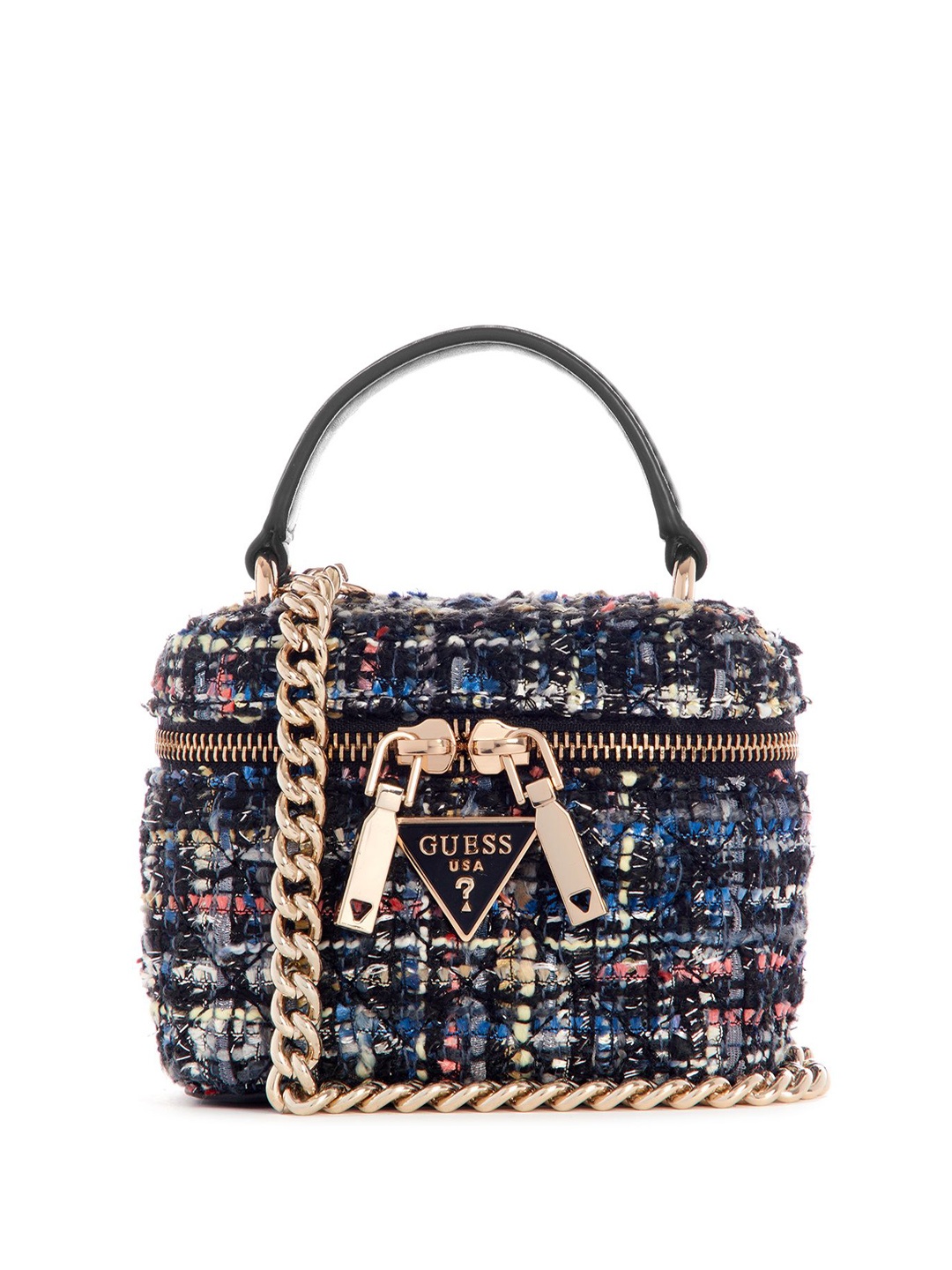 

GUESS PU Bowling Sling Bag, Multi