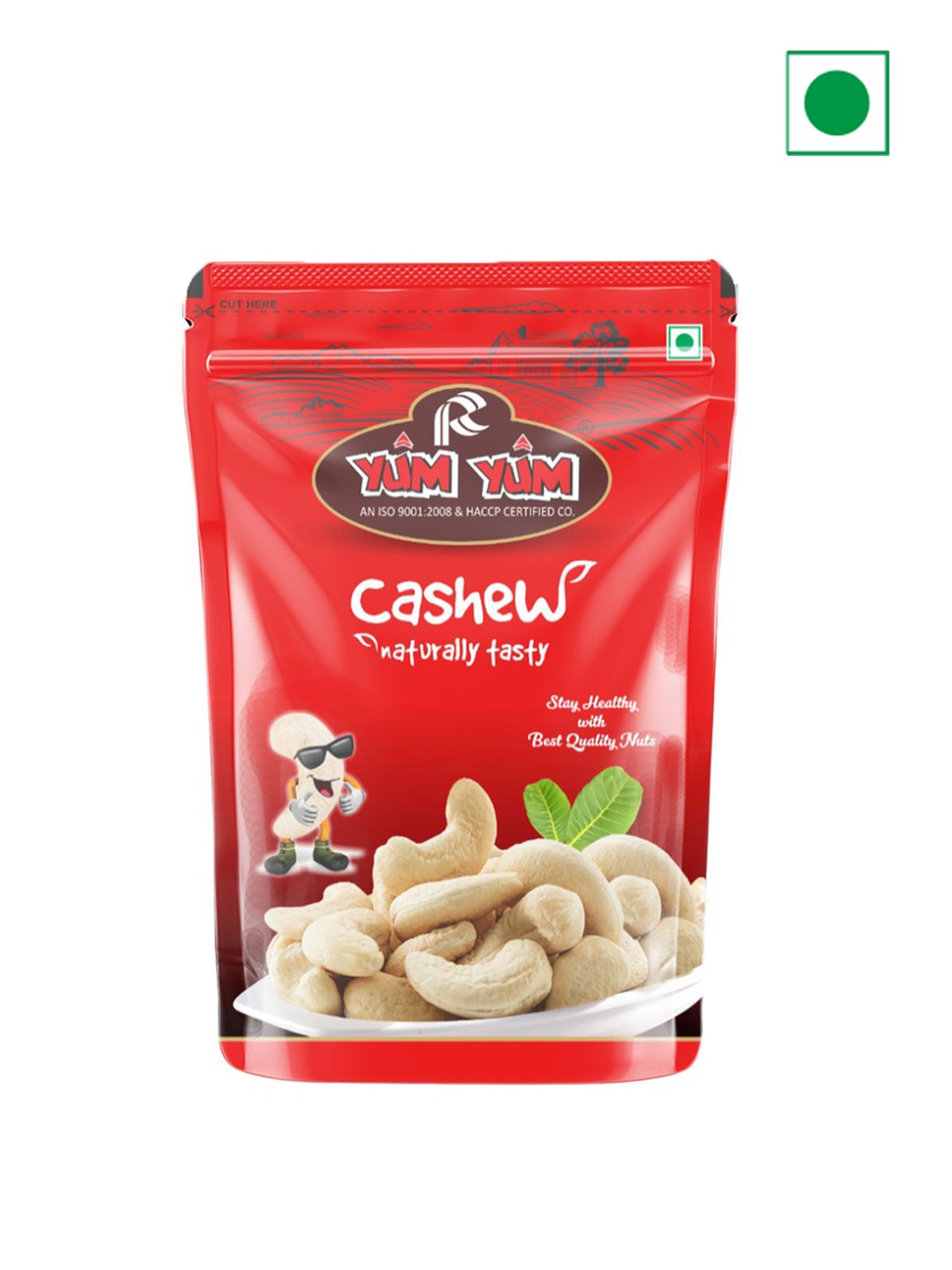 

YUM YUM Deliciously Selected Cashews- 250g, White