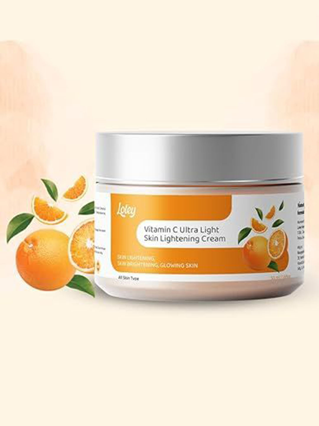

LOLEY Vitamin C Face Cream For Bright & Glowing Skin With Niacinamide - 50 ml, White