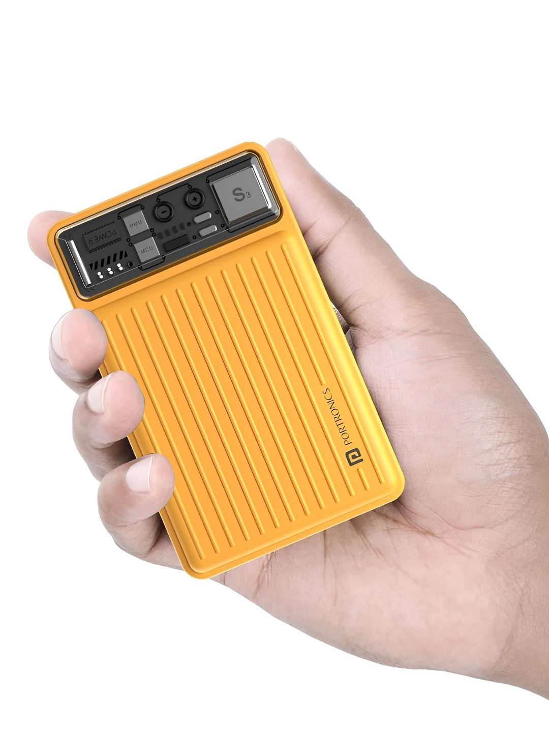 

Portronics 10000 mAh 22.5W Output Power Bank, Yellow