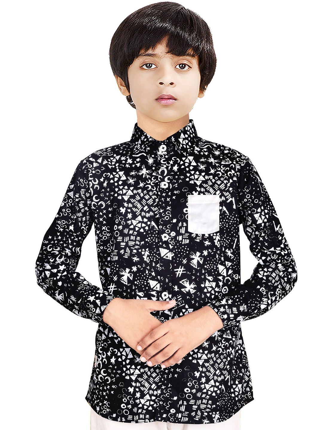 

MADE IN THE SHADE Boys Opaque Casual Shirt, Multi