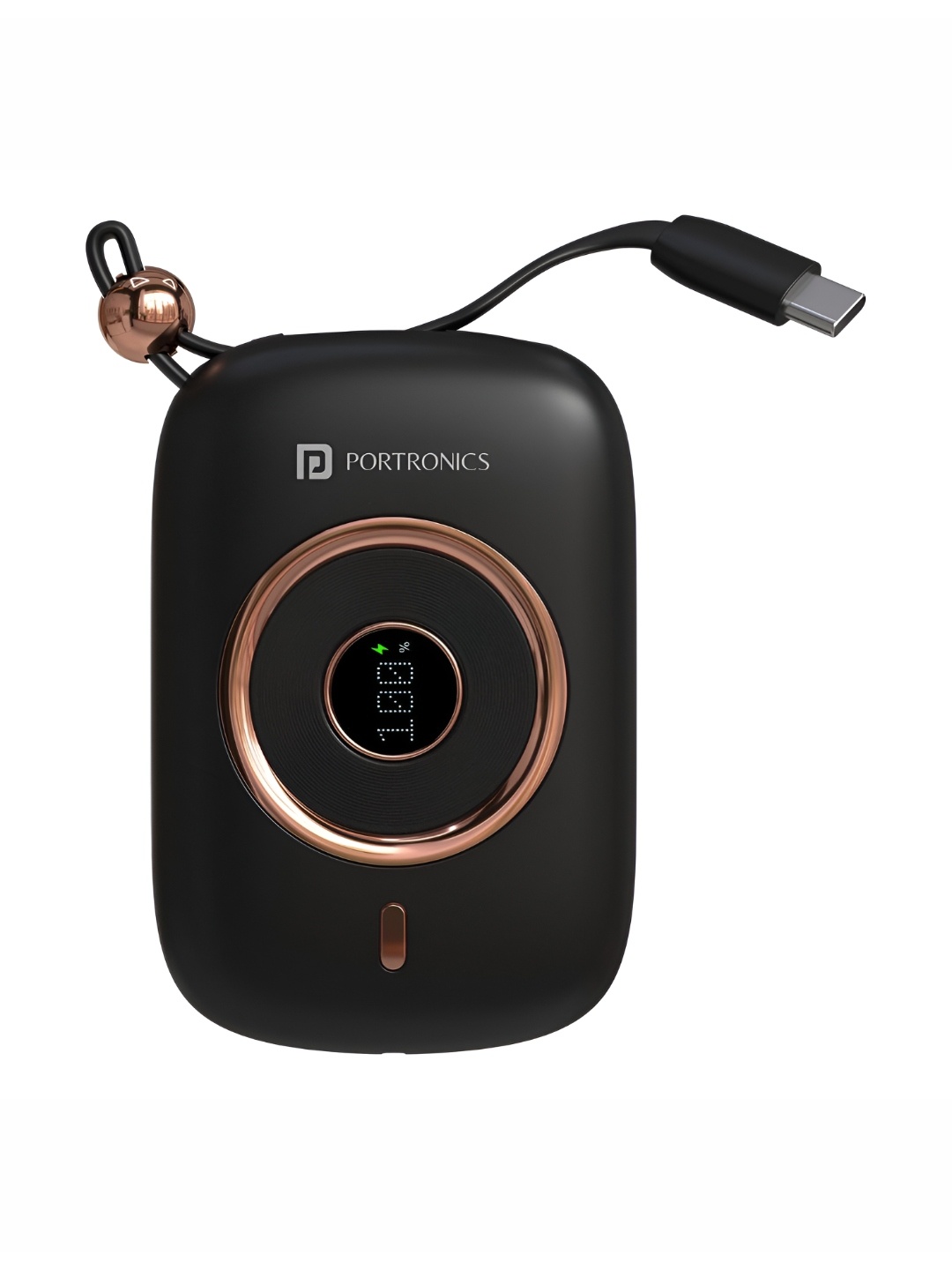 

Portronics Power Shutter Pro 35W 10000mAh Super Fast Charging Power Bank, Black