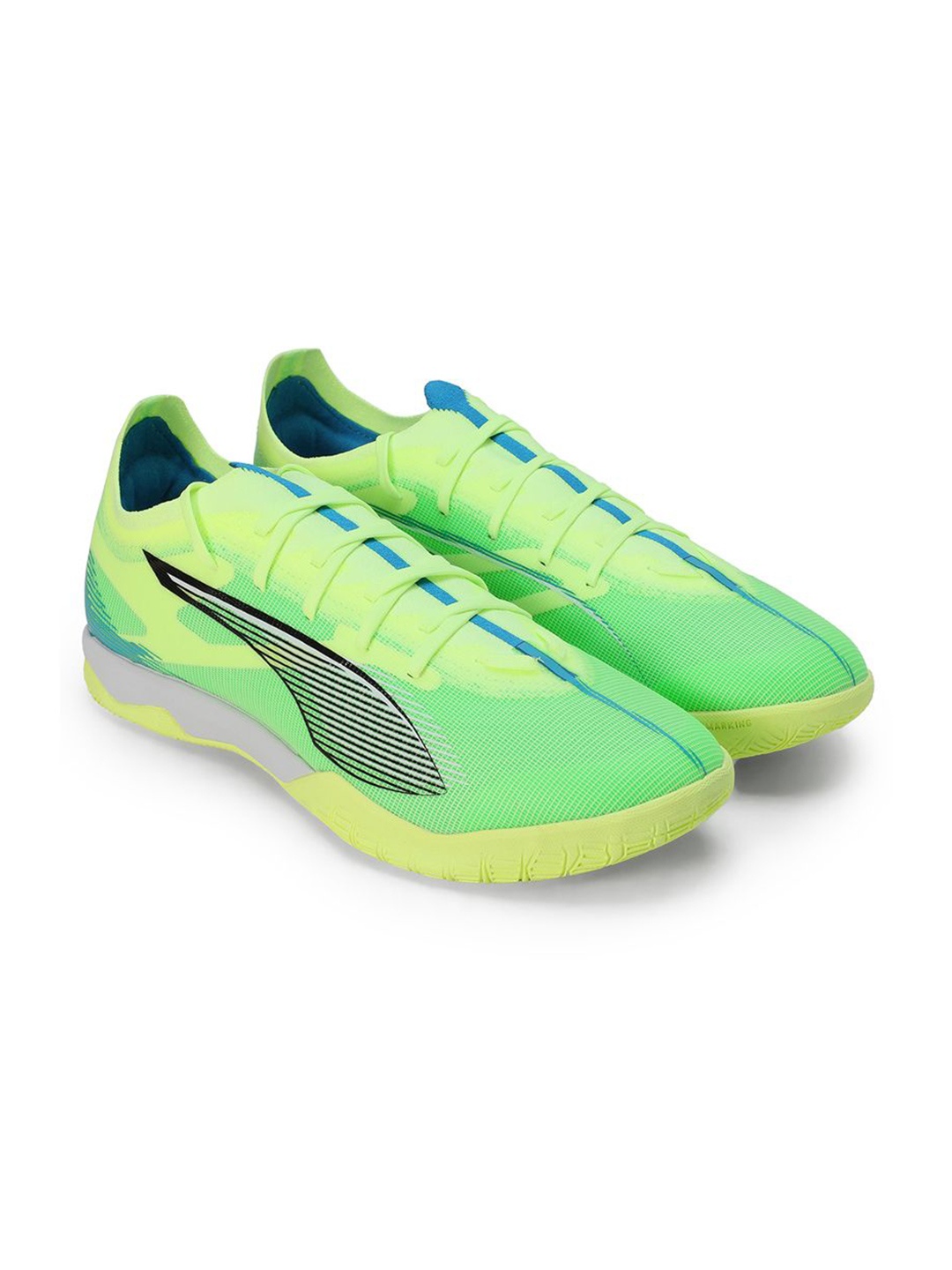 

Puma ULTRA 5 MATCH IT Unisex Lace-Ups Indoor Court Shoes, Yellow