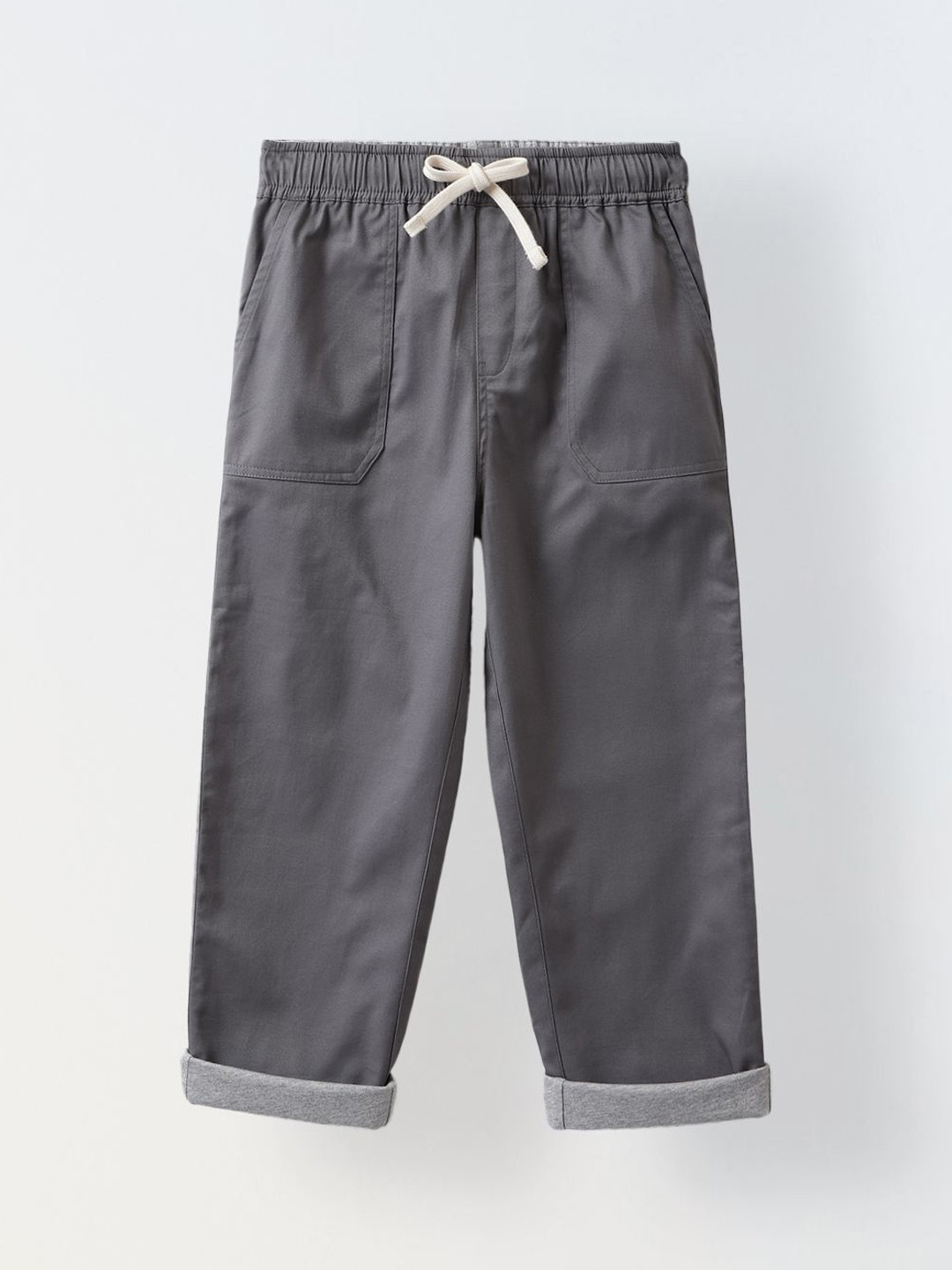 

SPUNKIES Boys Smart Regular Fit Mid-Rise Trouser, Grey