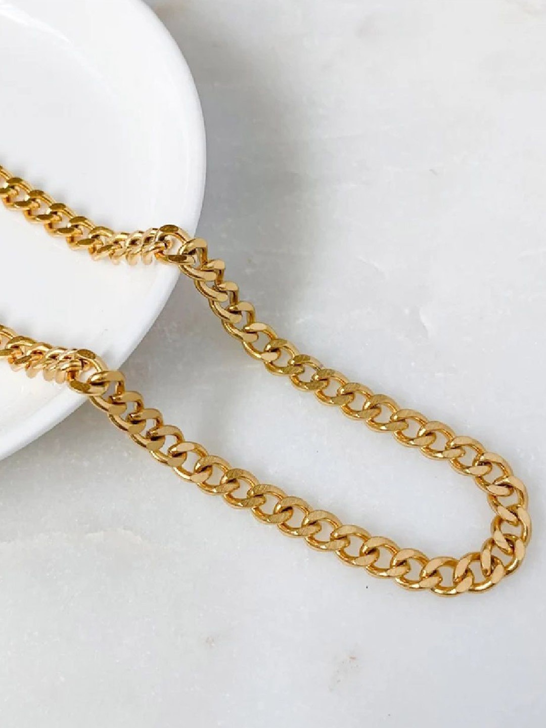 

RUHI COLLECTION Unisex Gold-Plated Chain