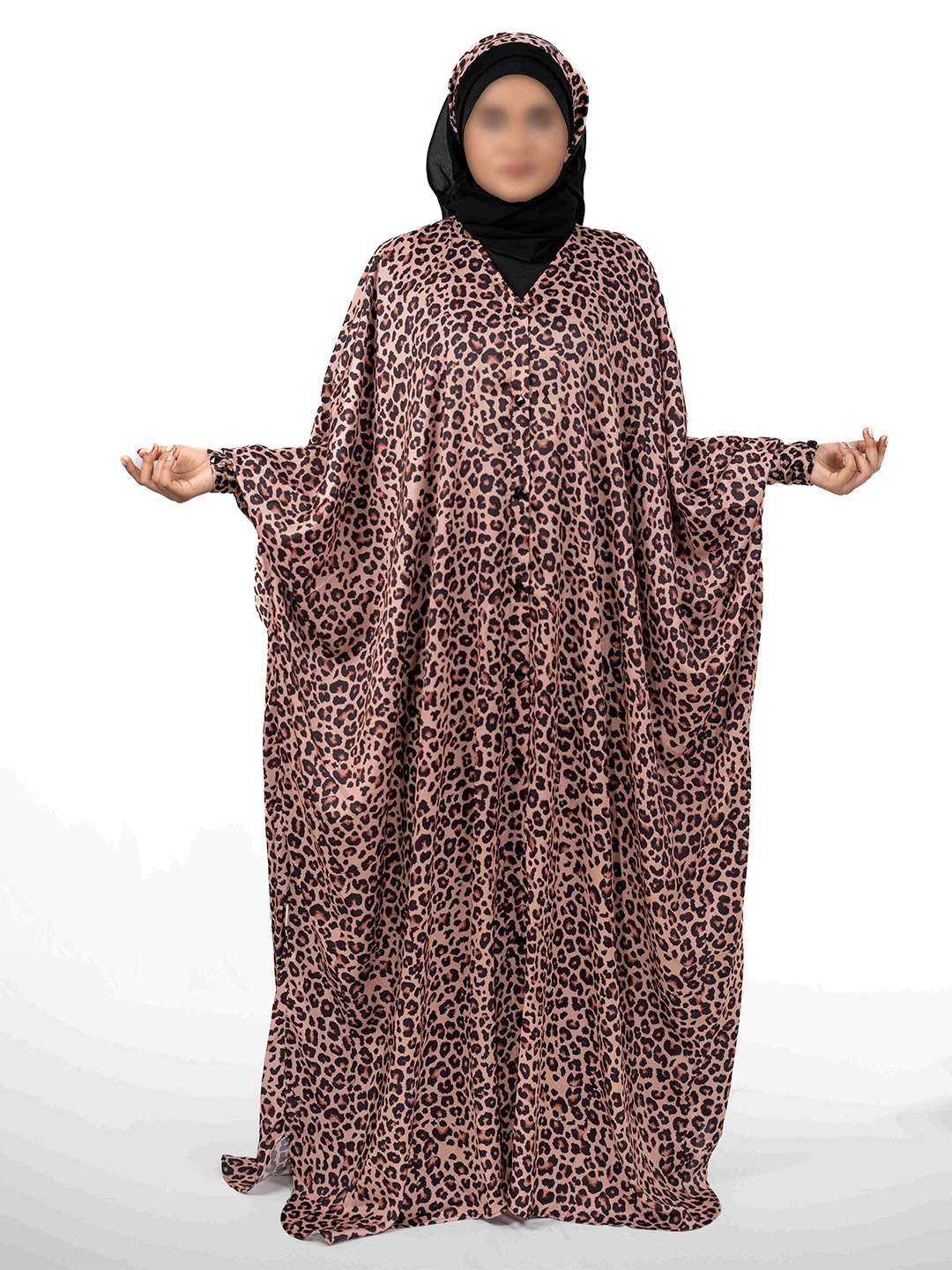

Demure by shiba Women Animal Print Kaftan Dress, Multi