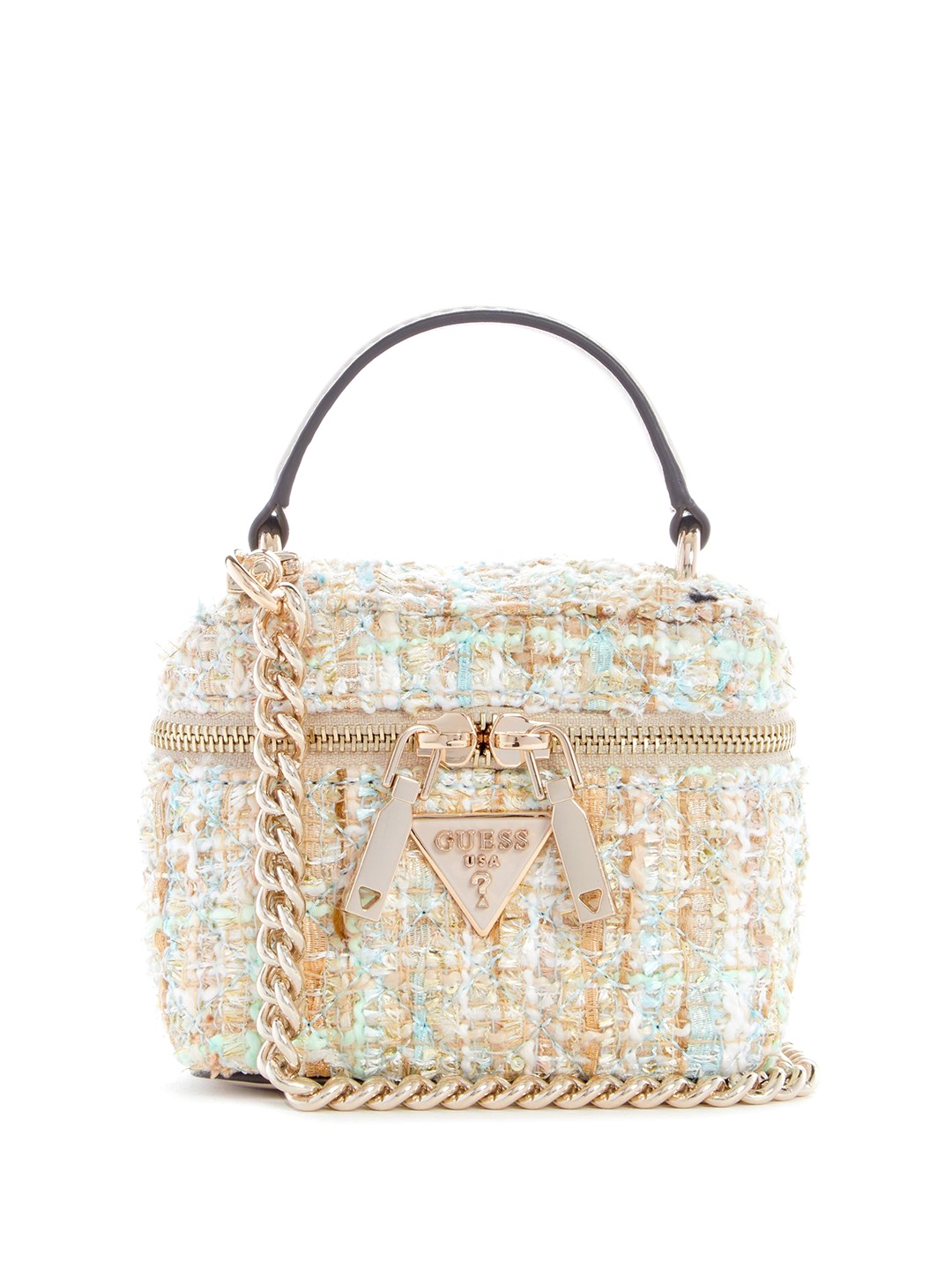 

GUESS PU Structured Sling Bag, Multi