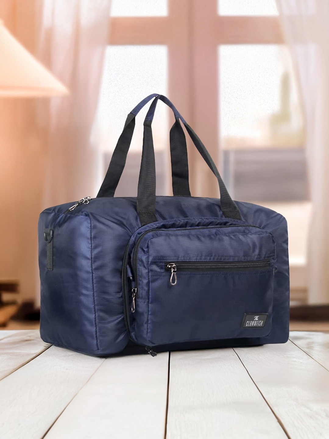 

THE CLOWNFISH Rebecca Small Casual Duffel Bag 25L, Blue