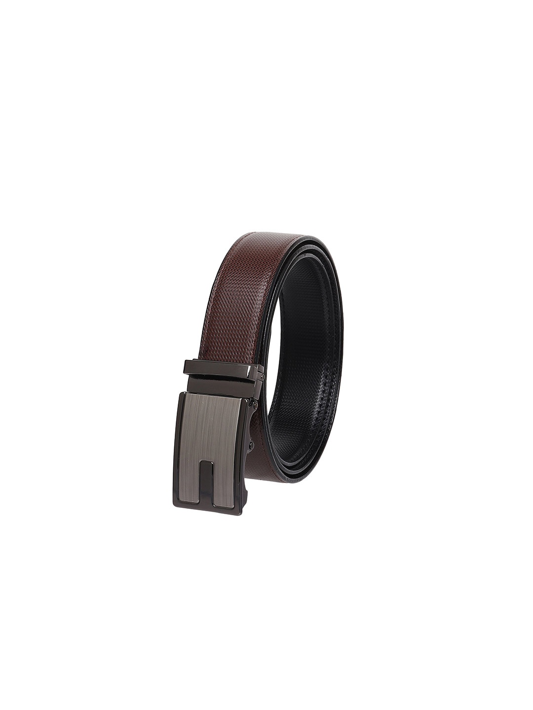 

Provogue Men Textured Reversible Formal Belt, Brown