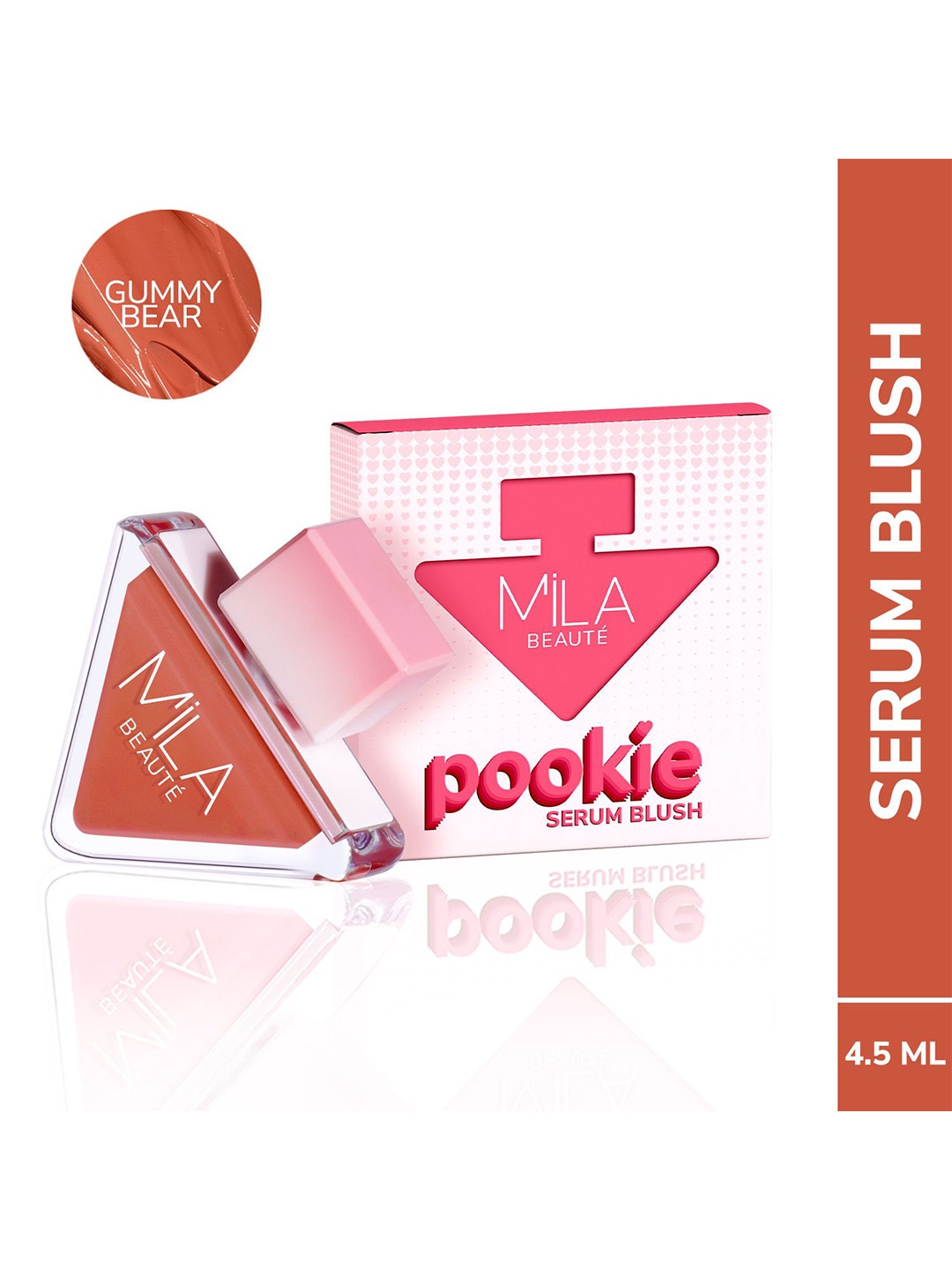 

MILA BEAUTE Pookie Long Lasting Matte Finish Serum Blush - 4.5 ml - Gummy Bear, Nude