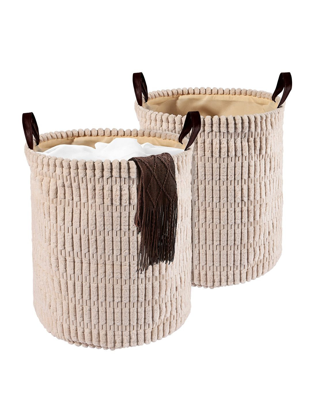 

Kuber Industries White Set of 2 Regular Multi-Utility Organisers