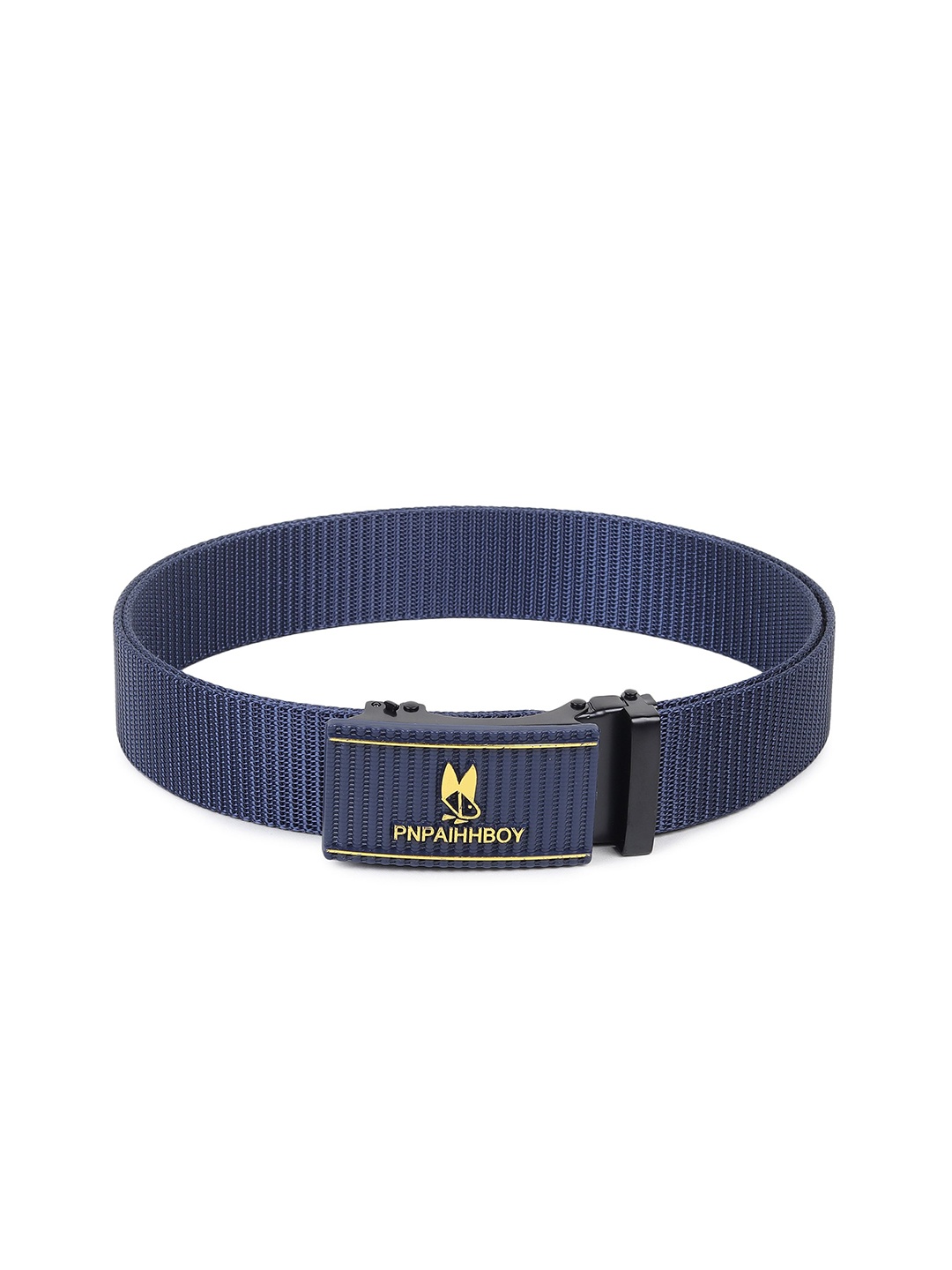 

Provogue Men Textured Formal Belt, Blue