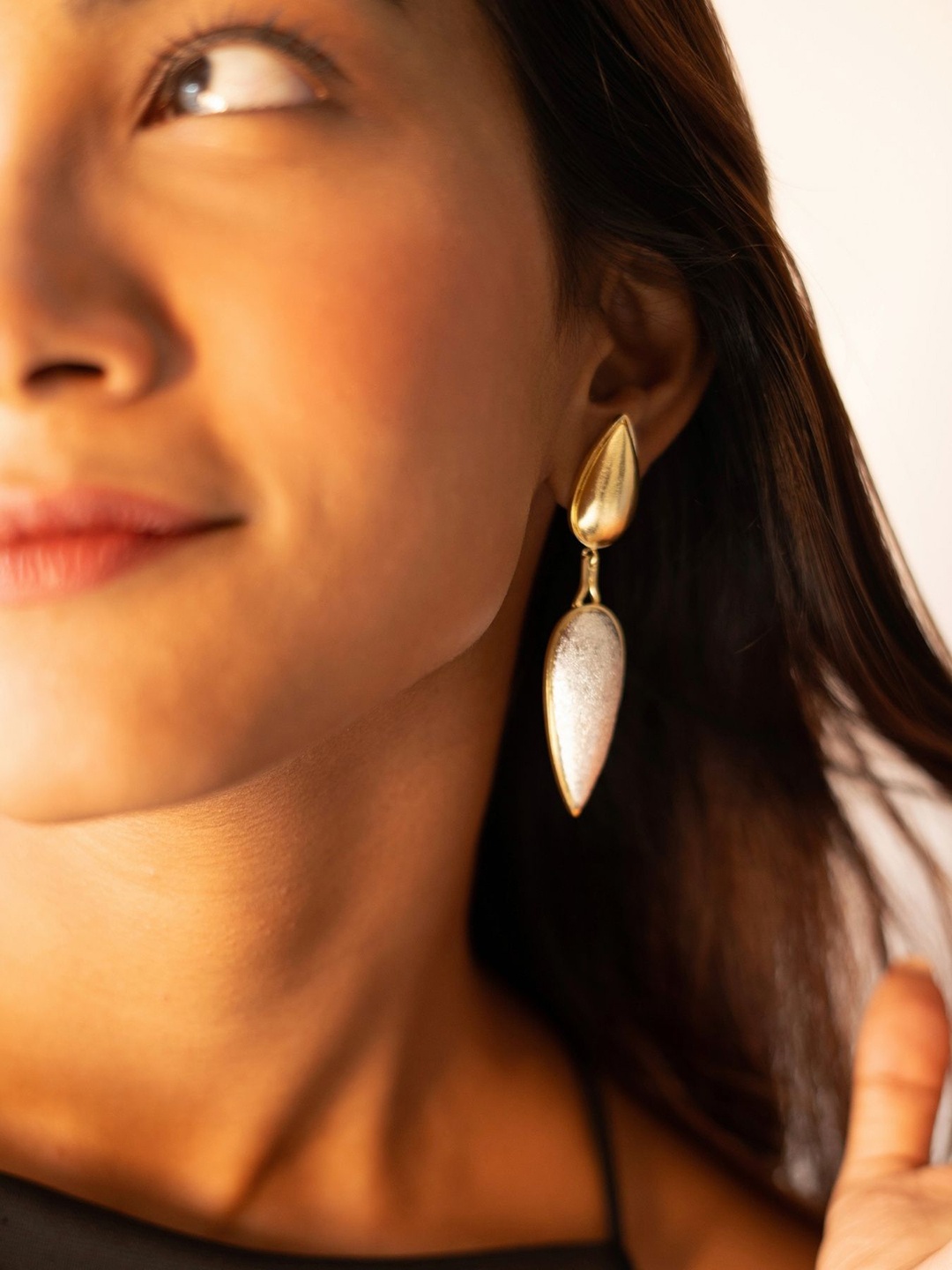 

House of Pehr Gold & Silver Plated Classic Drop Earrings
