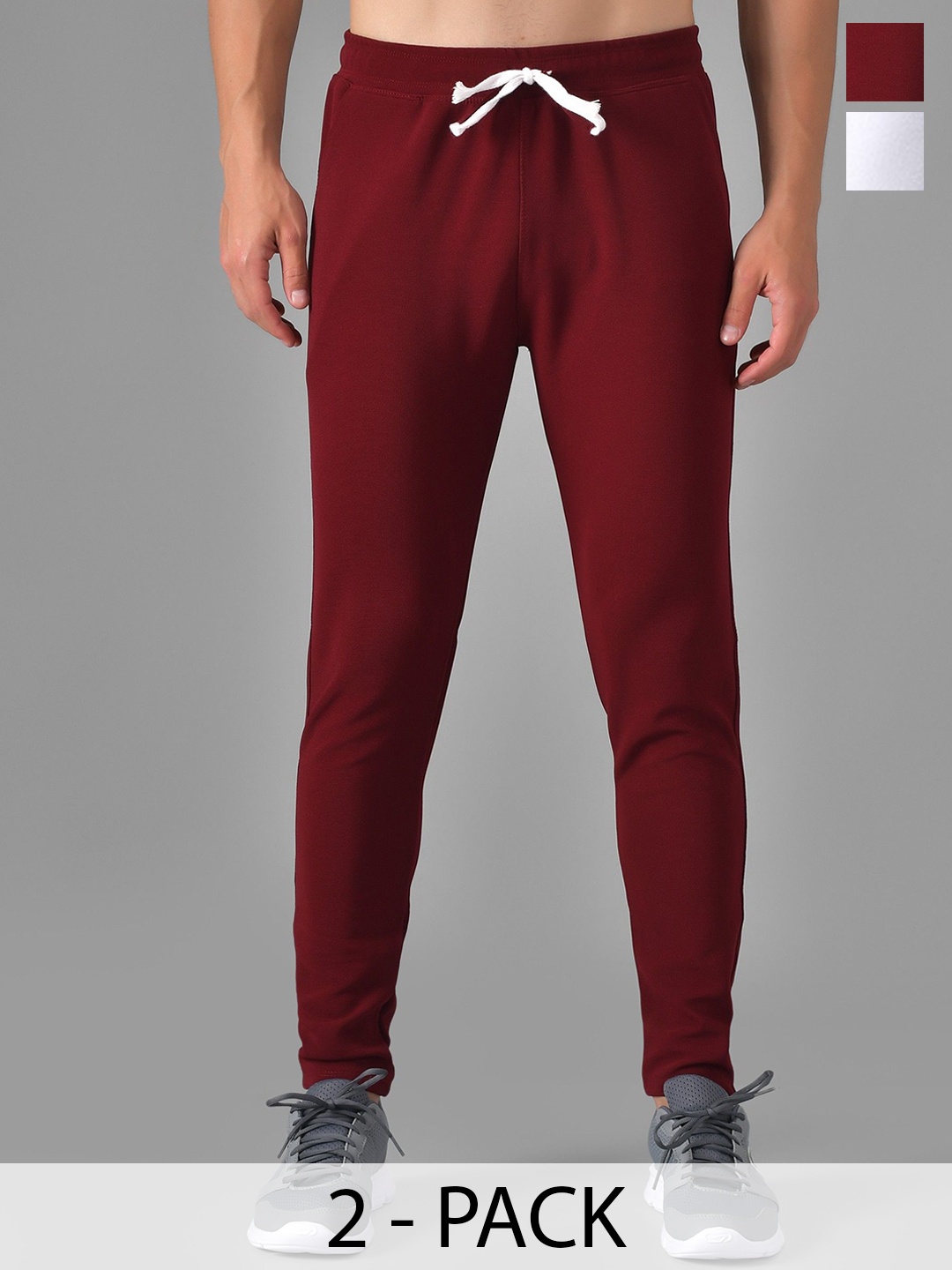 

Purser Women Pack Of 2 Original Trousers, Maroon