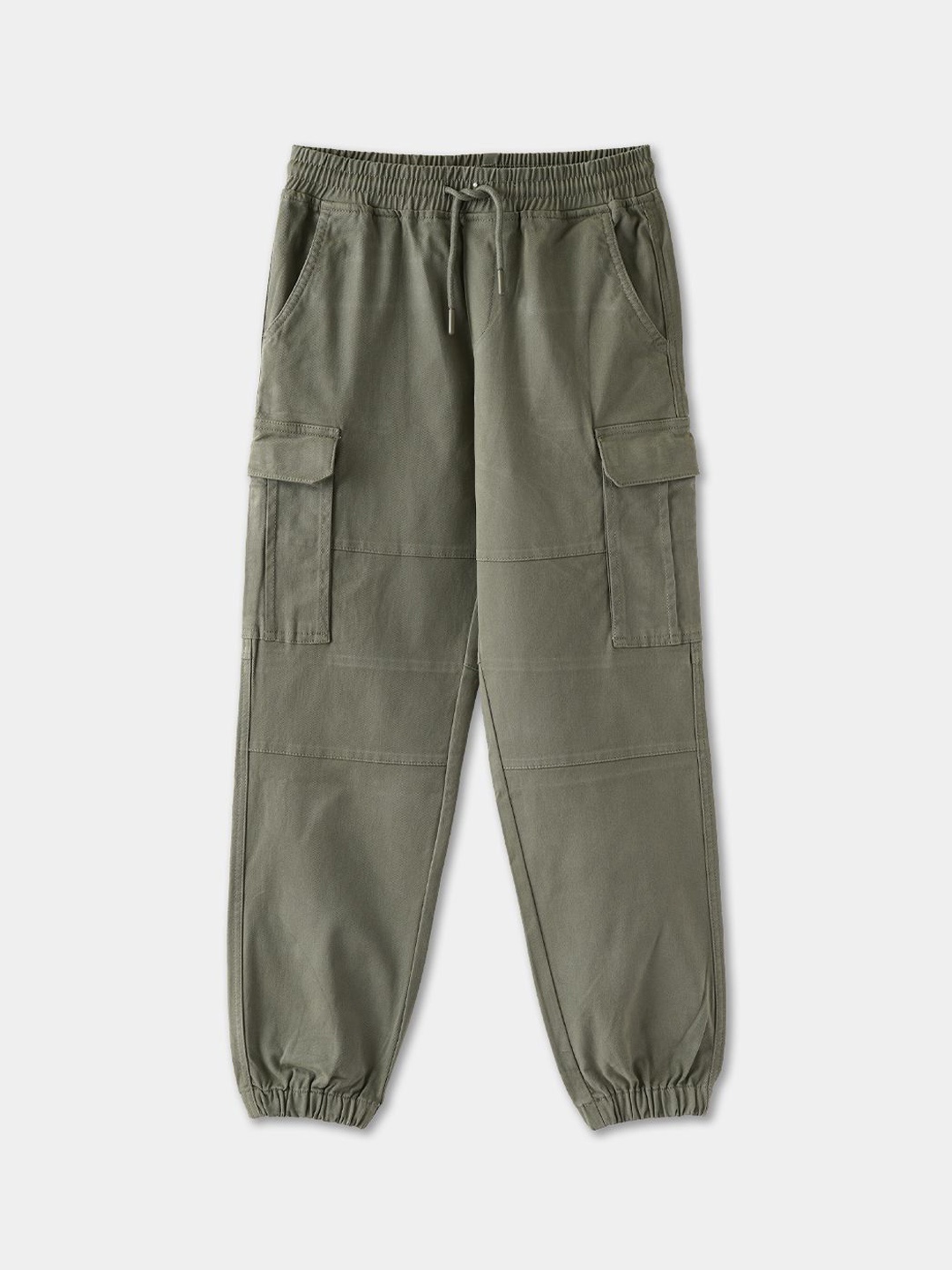 

R&B Boys Cargo Styles Joggers Trousers, Olive