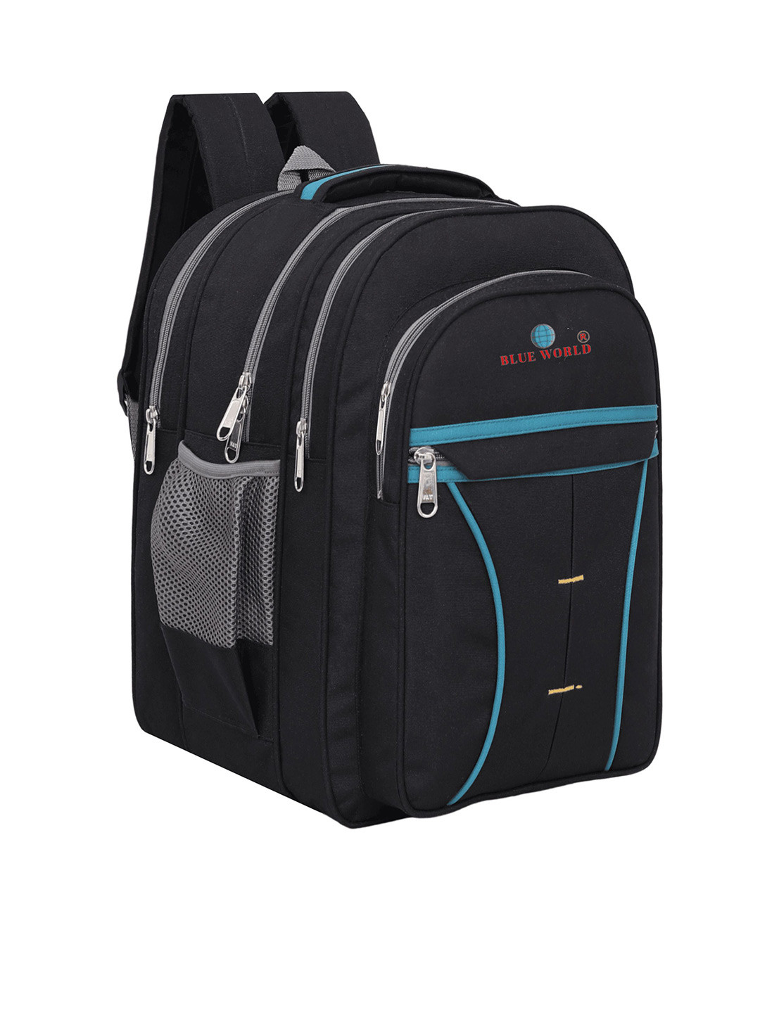

BLUE WORLD Unisex Backpack, Black