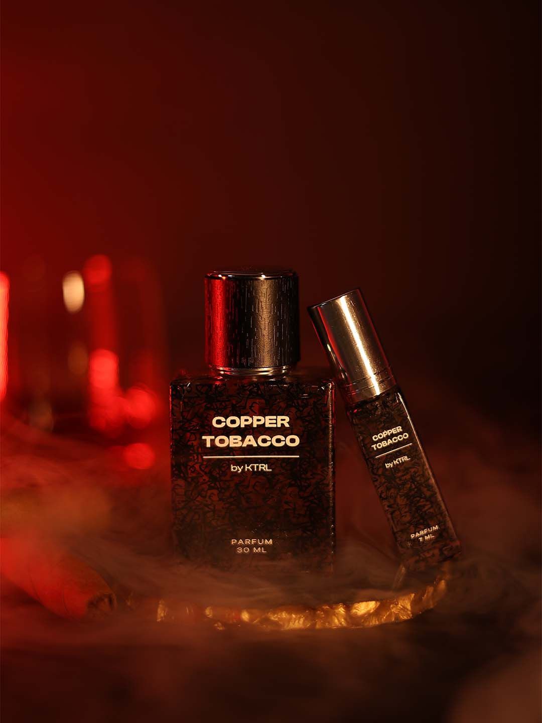 

KTRL Copper Tobacco Long Lasting Extrait De Parfum- 30 ml, Brown
