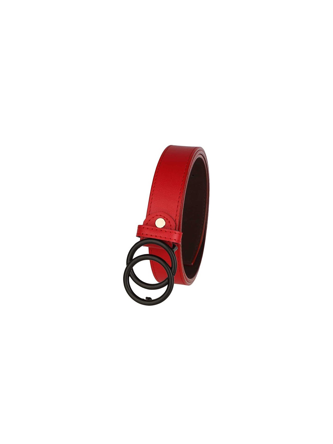 

Provogue Men Textured Belt, Red