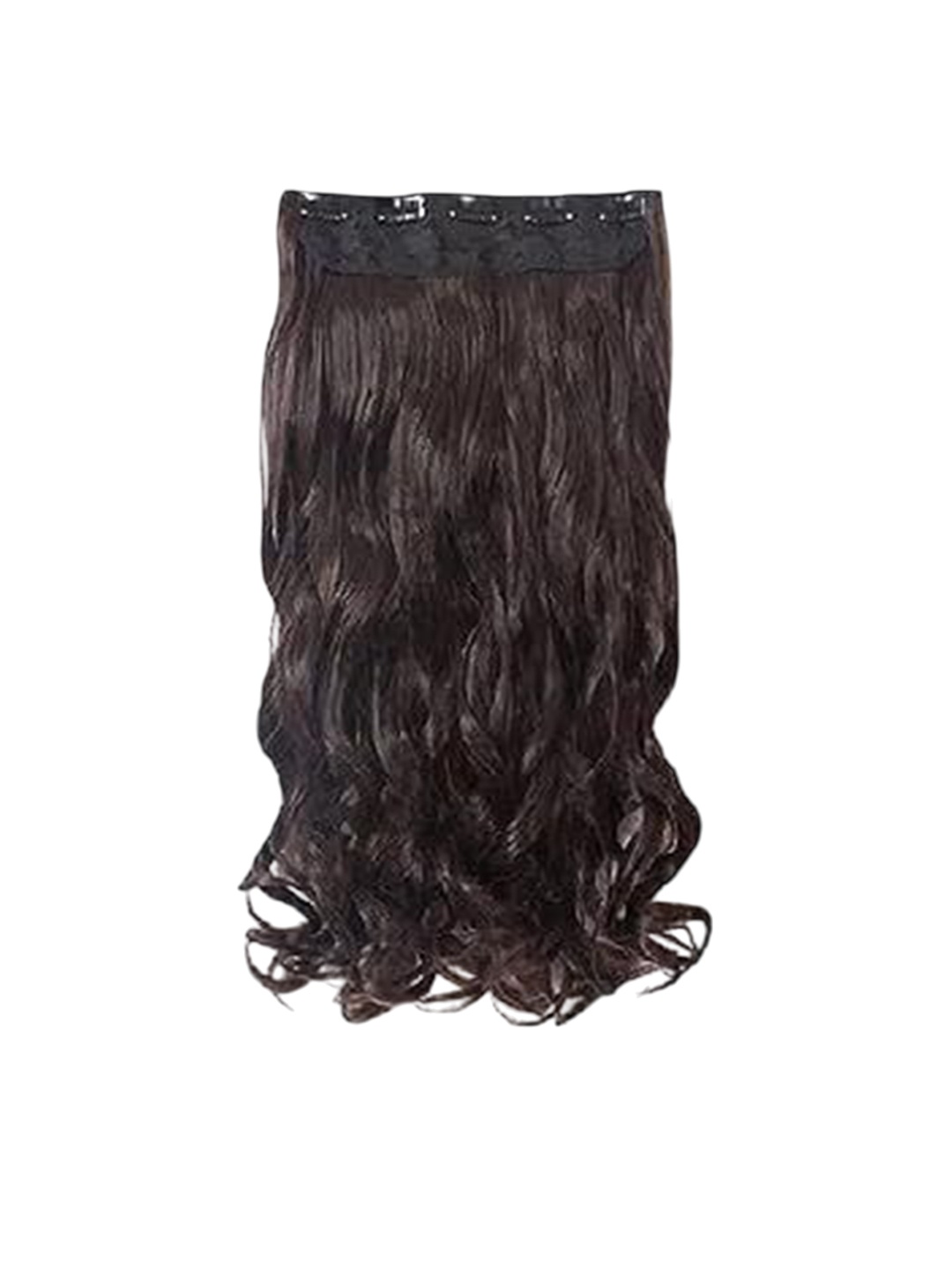 

vister Clip-In Wavy Hair Extension - Natural Brown - 28 Inches