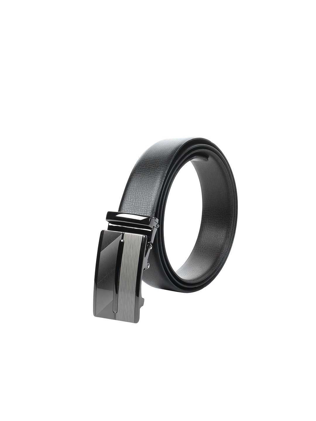 

Provogue Men Textured Reversible Formal Belt, Black