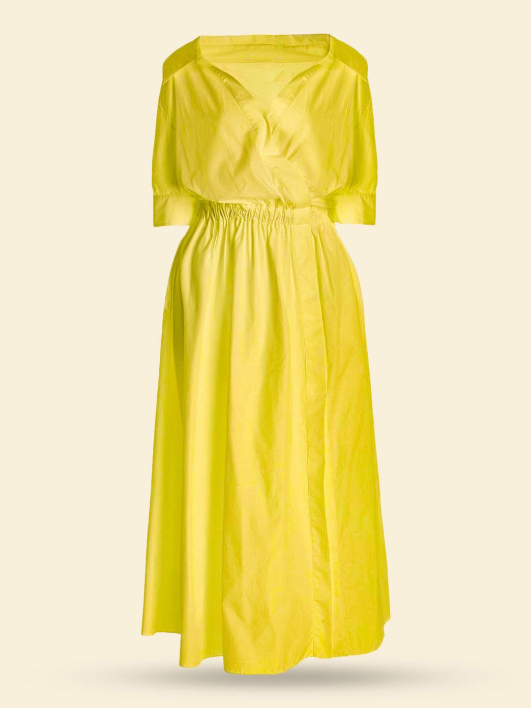 

StyleCast Curve Fit & Flare Maxi Dress, Yellow